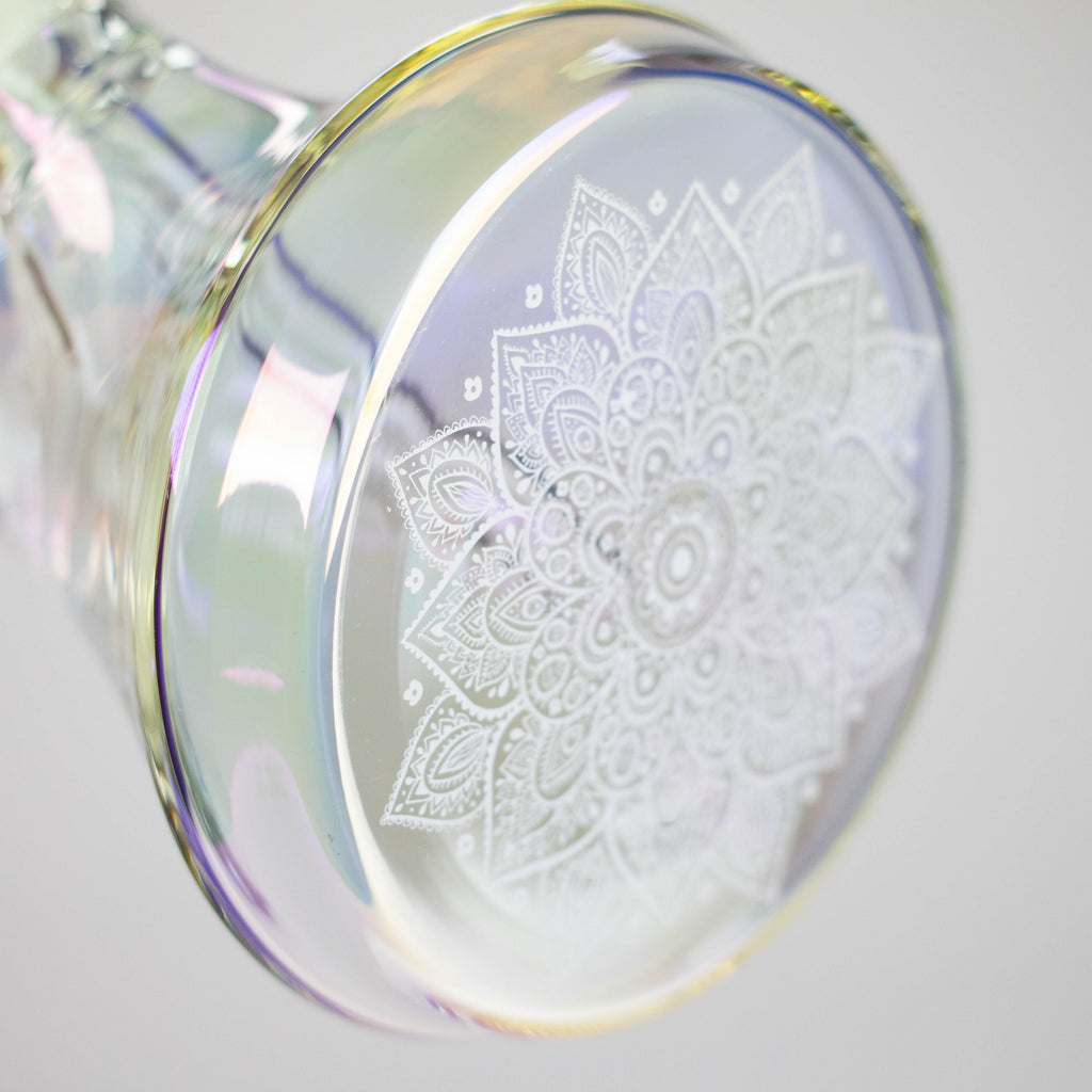 12.5" Hologram Beaker Glass Bong