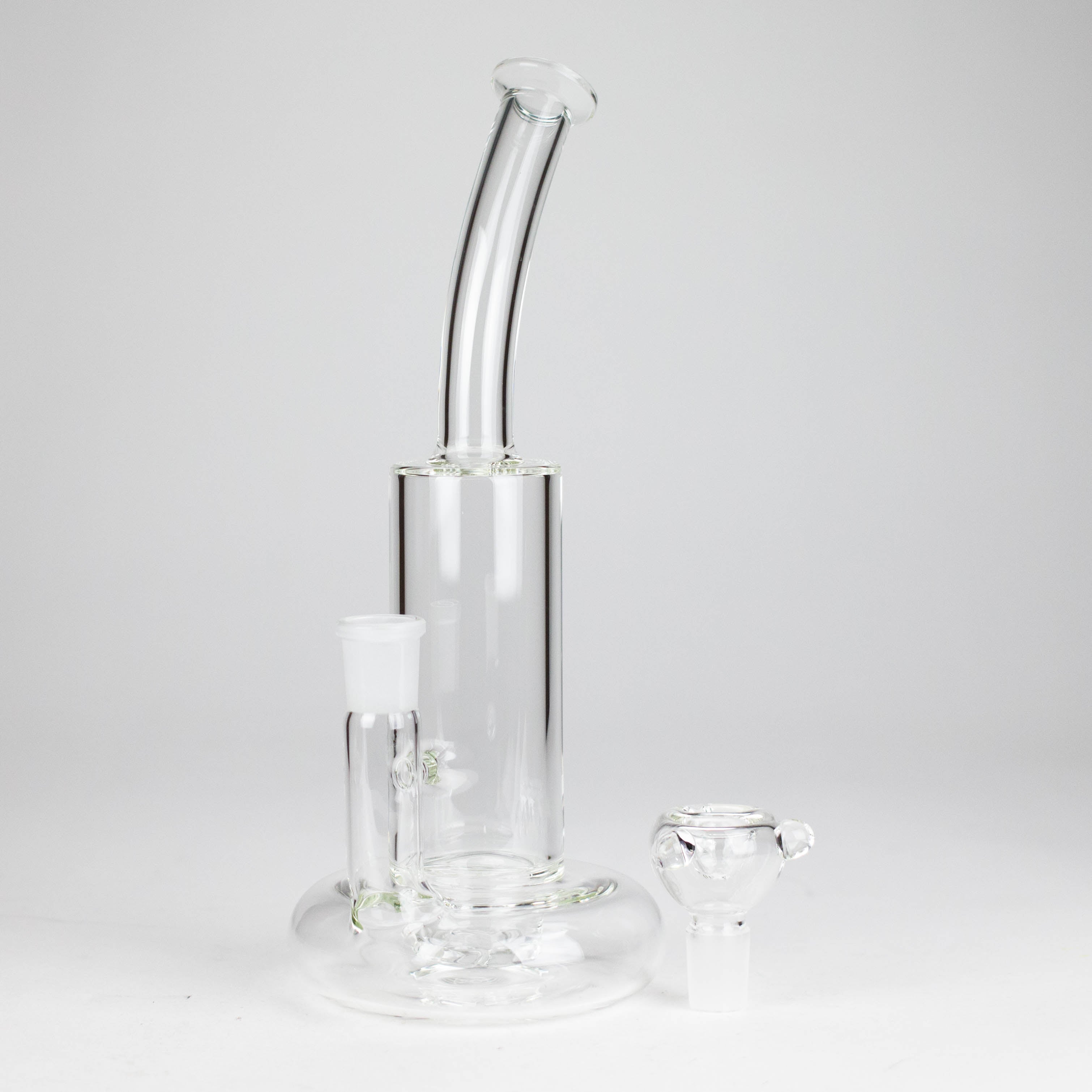 10"  Tornado Jammer Glass Bong – High Borosilicate with 18mm Bowl