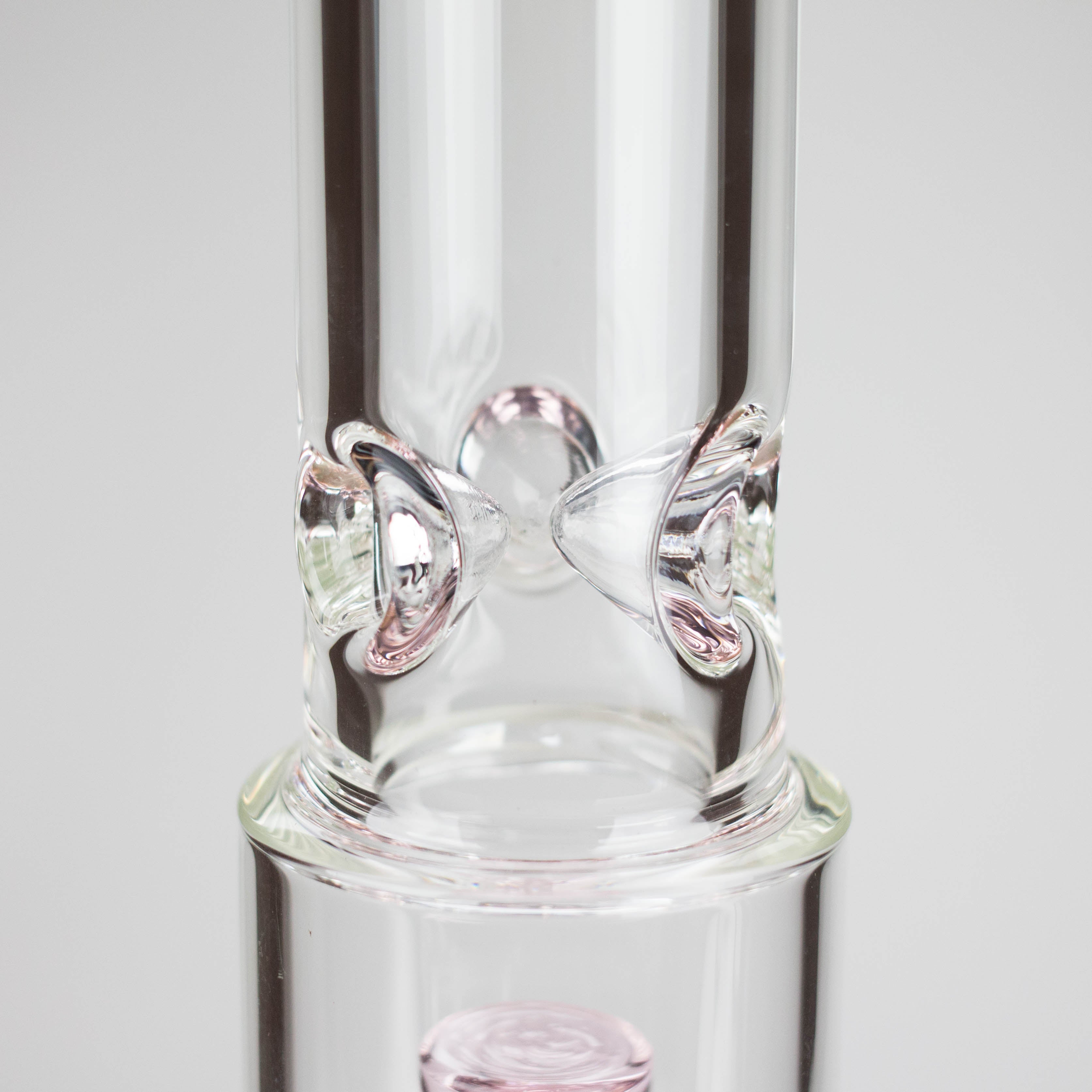 16" 7mm Colored Beaker Bong – Premium Thick Glass with Grid Perc