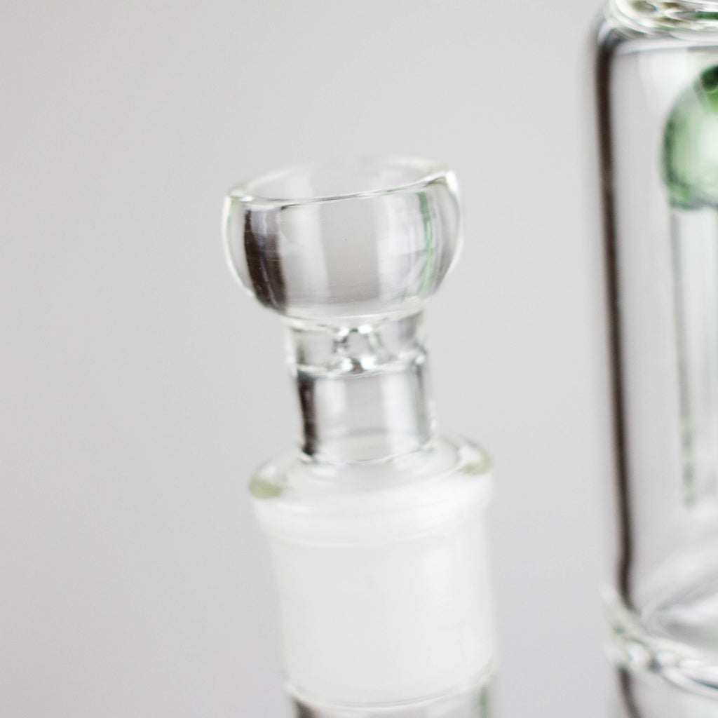 16" Triple Perc Straight Tube – Premium Glass Bong with Maximum Filtration