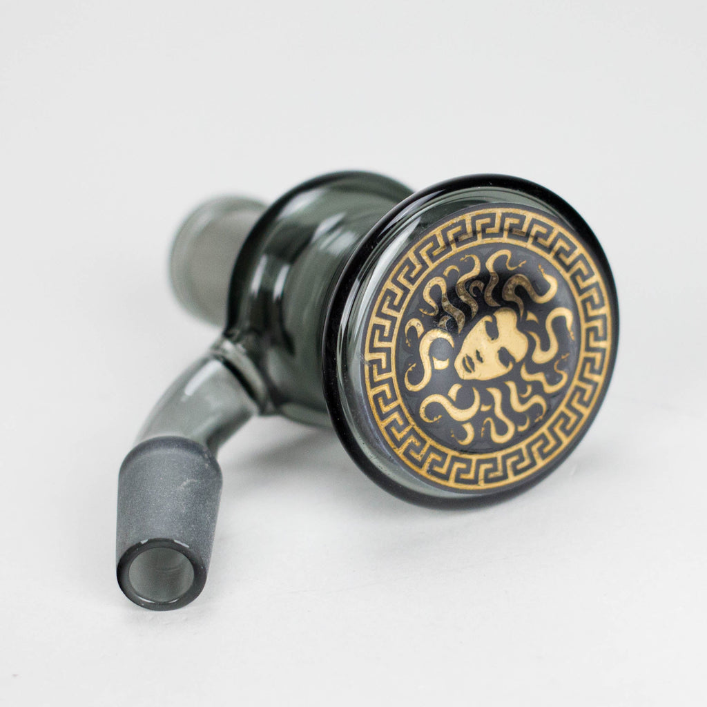 Medusa | 14mm Full Color Dry Ash Catcher – 45° Angle for Cleaner, Smoother Hits