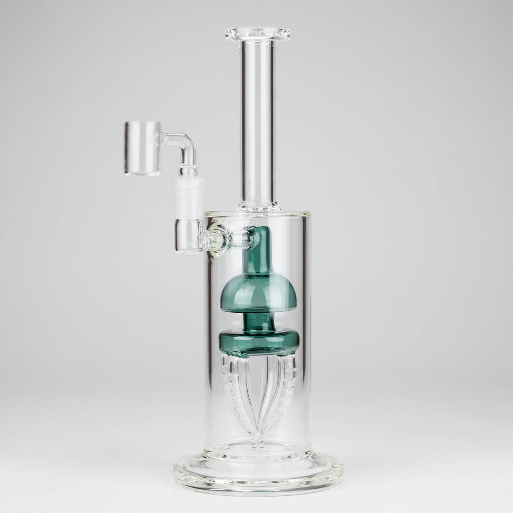 11" 2-in-1 Glass Dab Rig with Percolator [BH141]