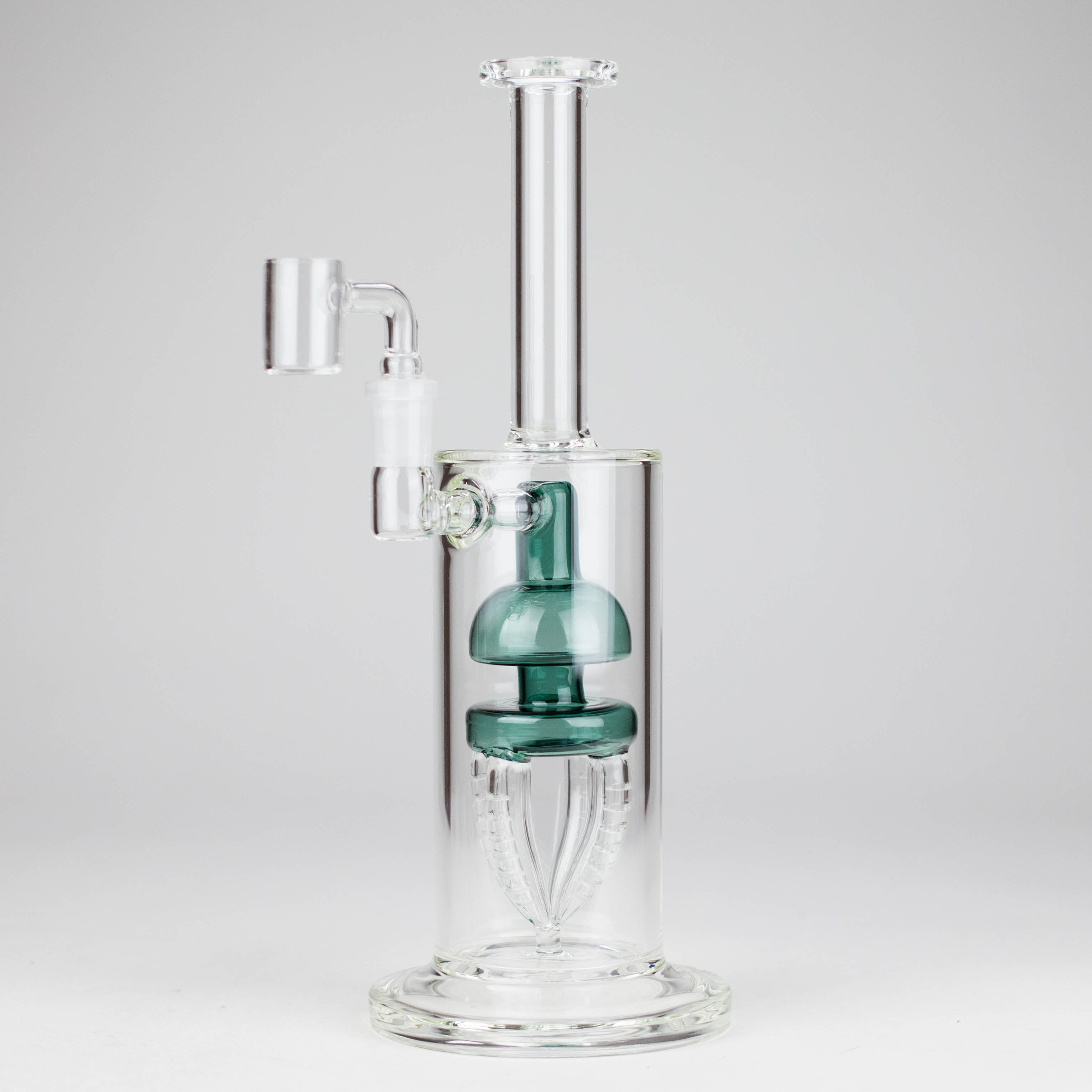 11" 2-in-1 Glass Dab Rig with Percolator [BH141]