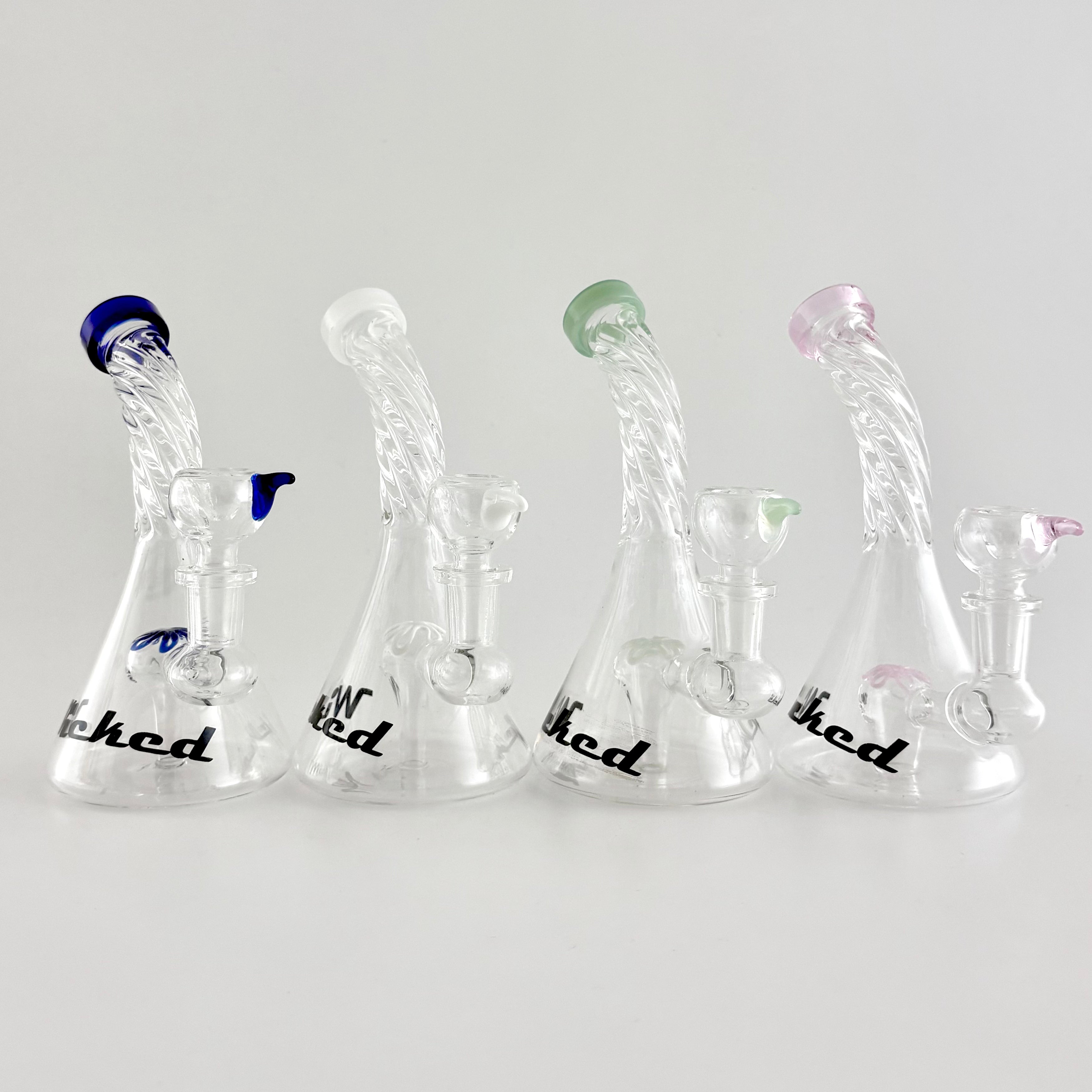 Wicked | 6" Swirl Dab Rig