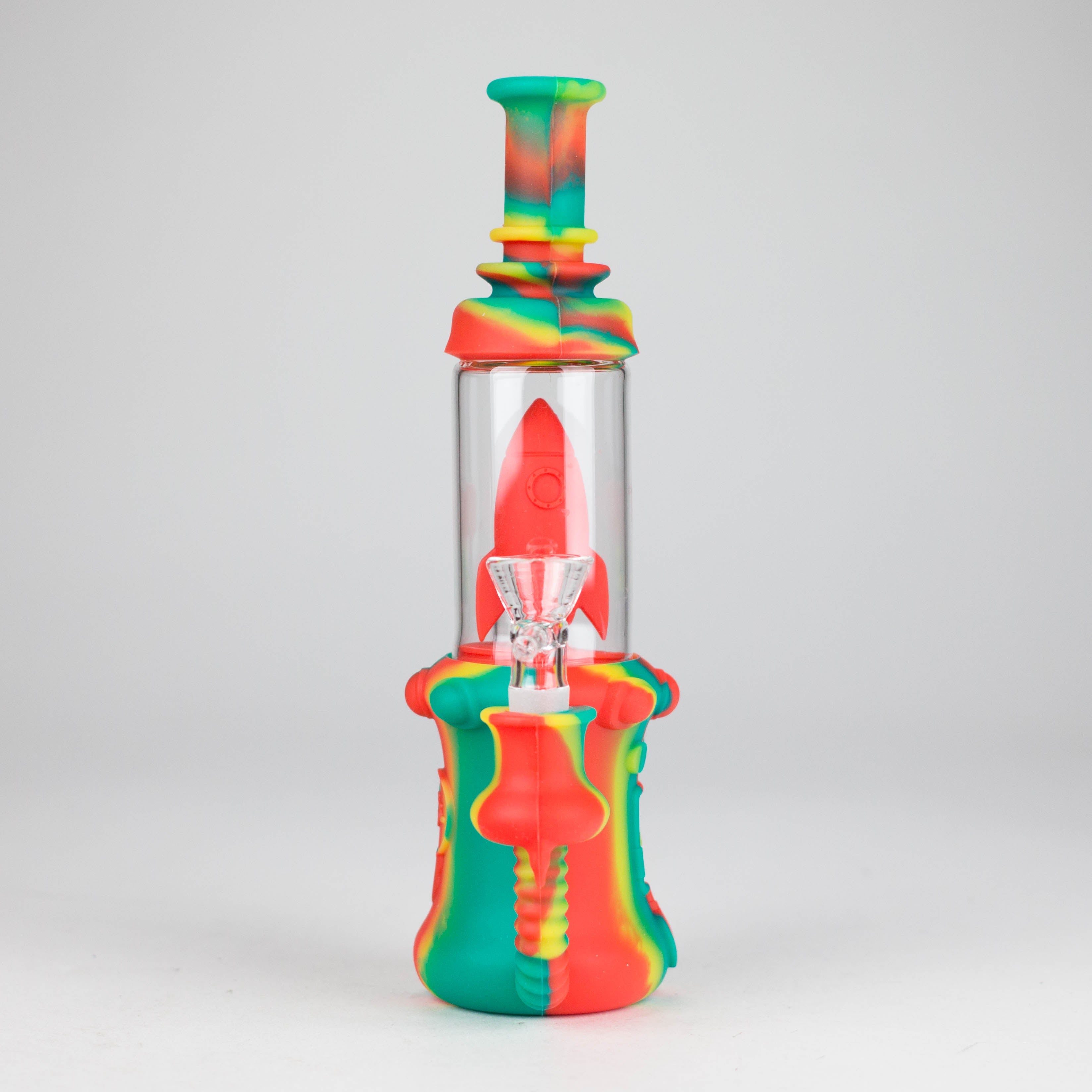 9" Spaceship Water Bong-Assorted