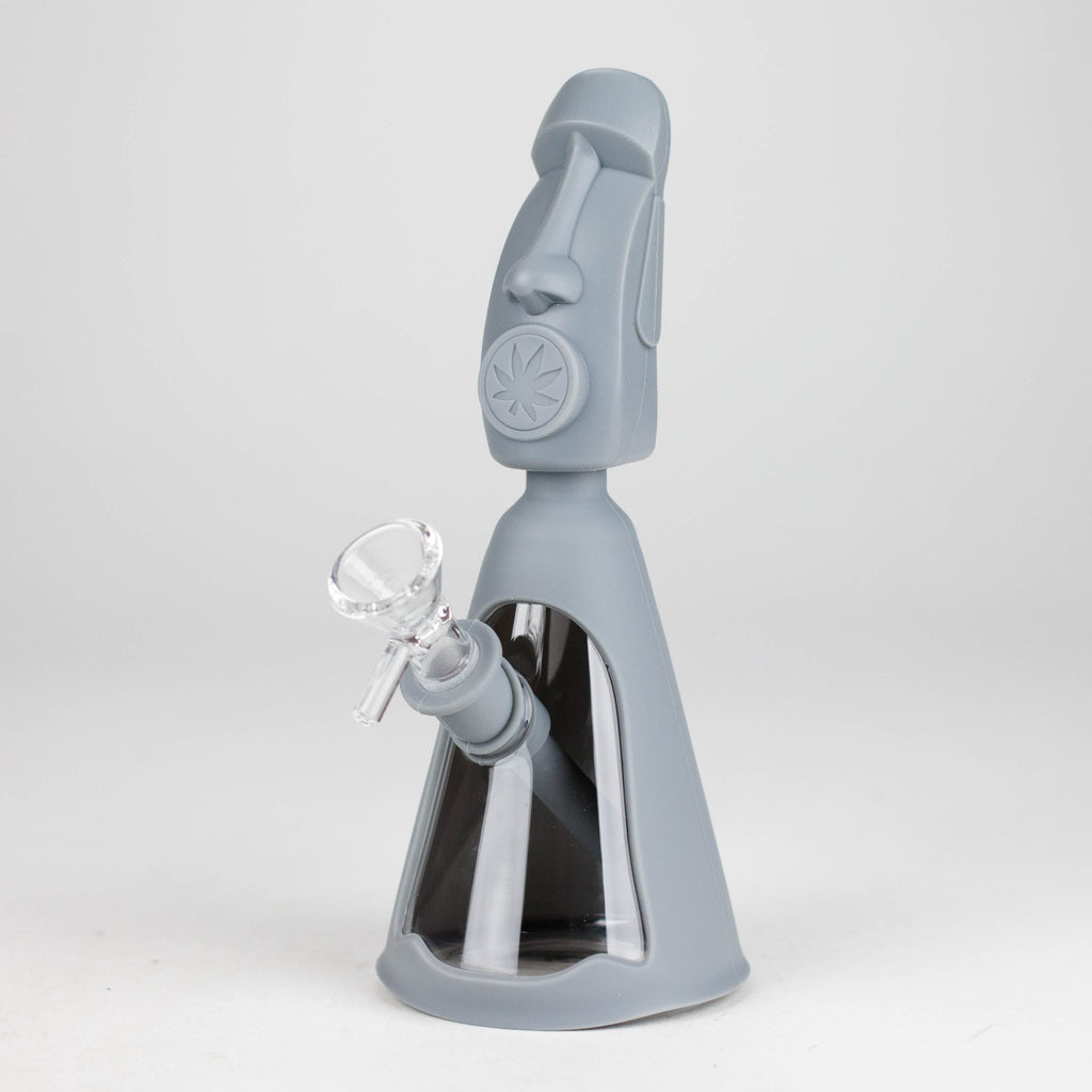 8" Resurrected stone statue water pipe
