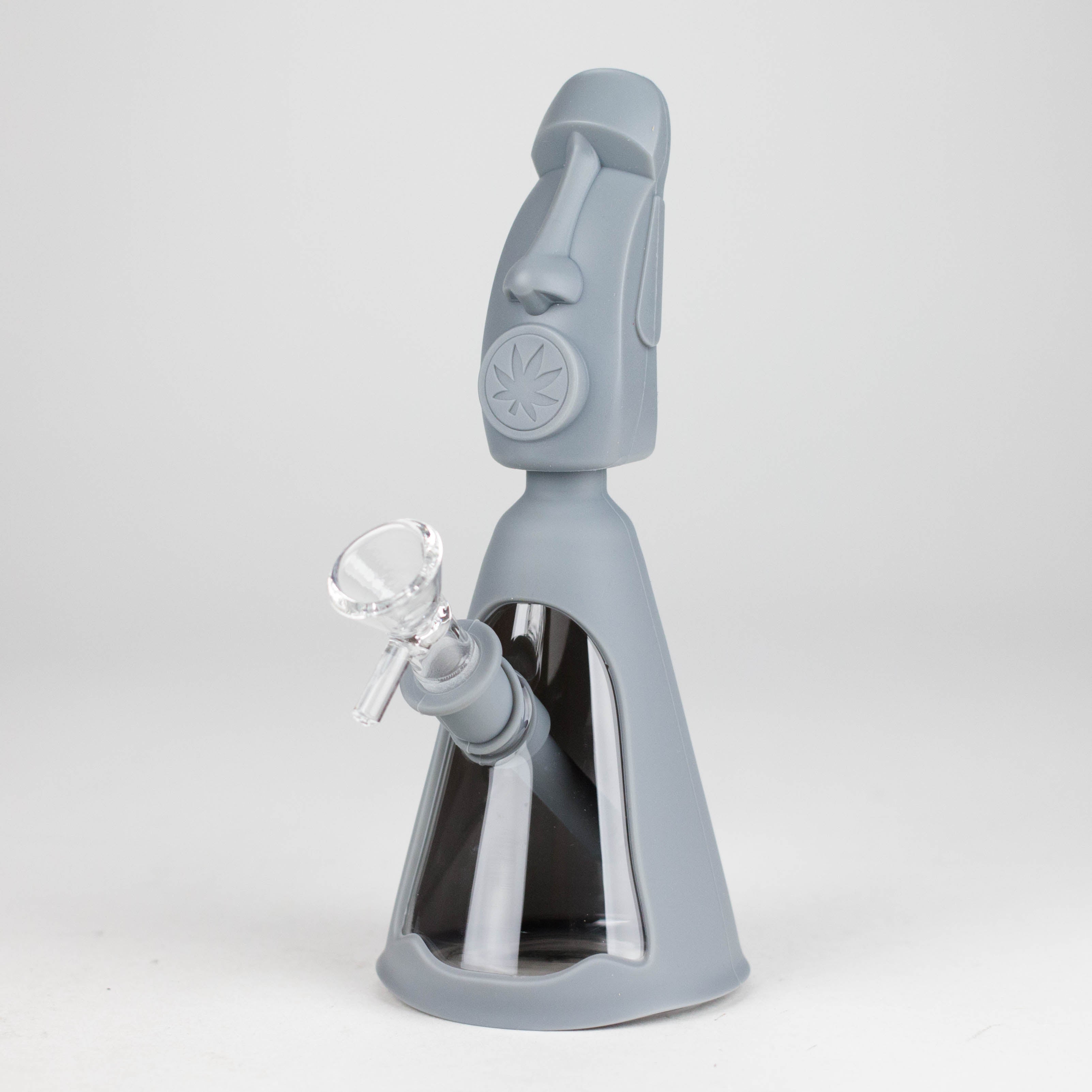 8" Resurrected stone statue water pipe