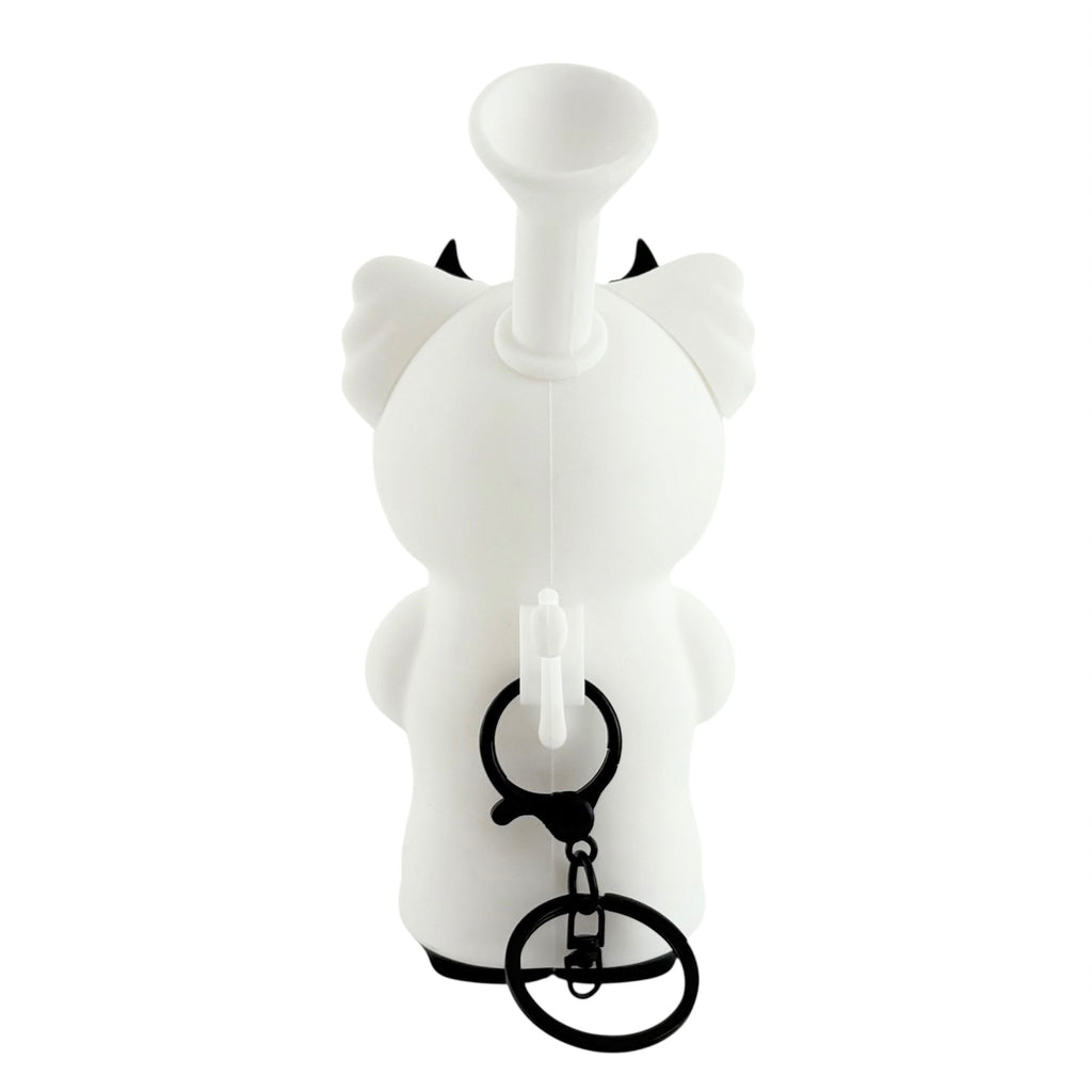 6" Silicone Kitty Water Pipe – Assorted Colors
