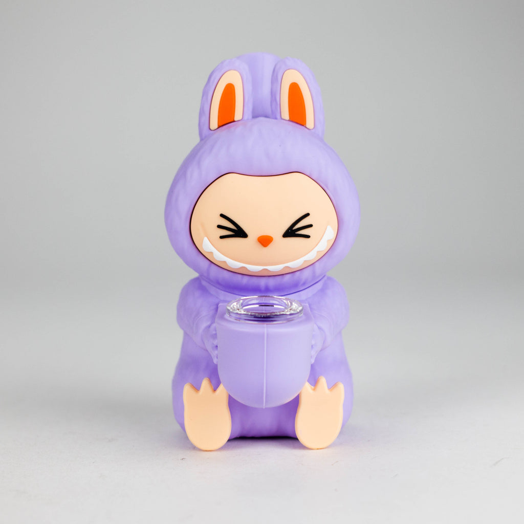 6" Popular Character Design Silicone Bong