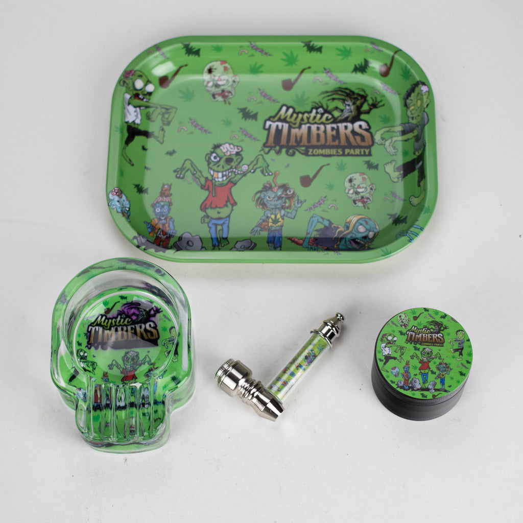 4-in-1 Metal Pipe Smoke Set – Complete Kit