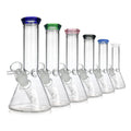 8" Beaker Bong with Bowl and Downstem