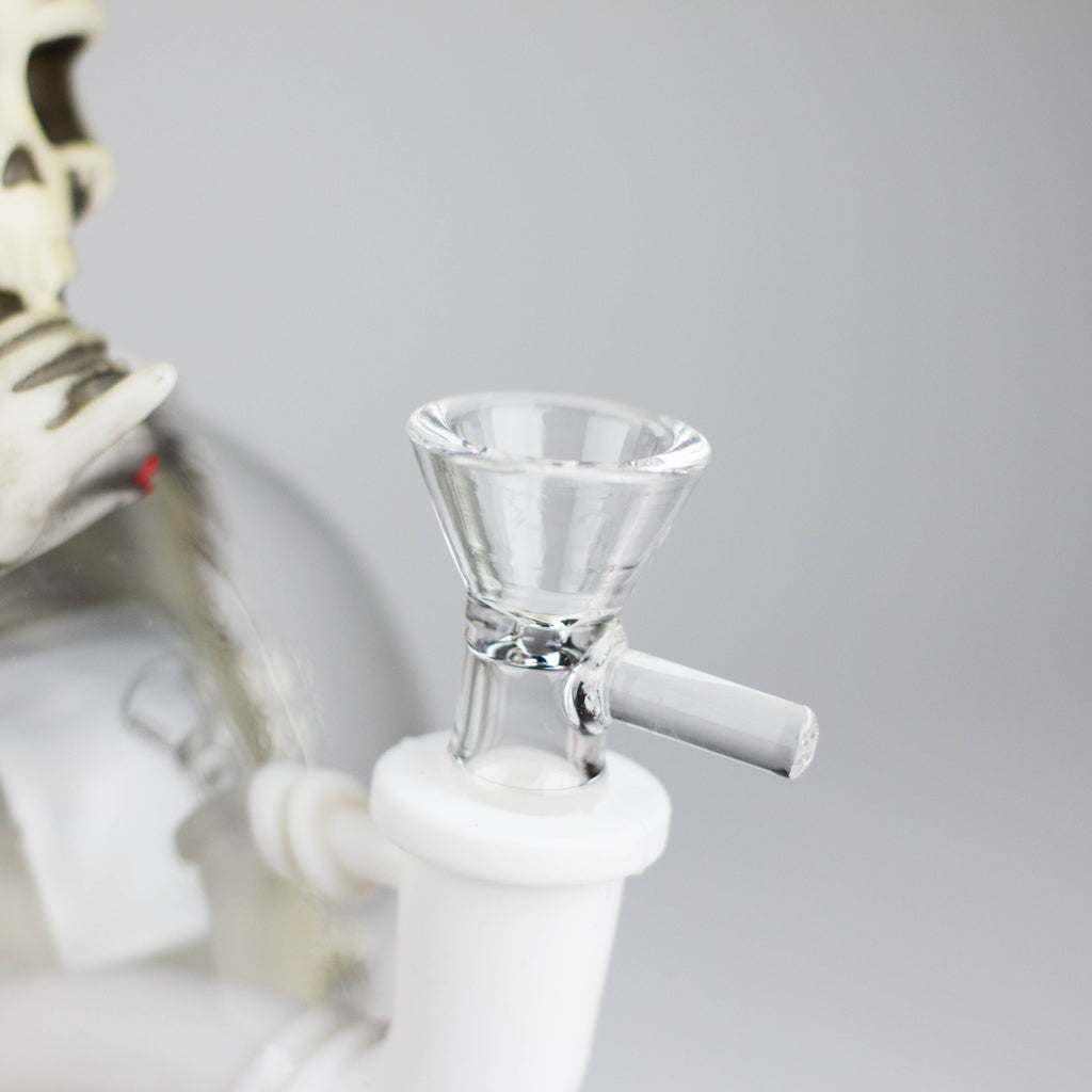 5.8" Resin Skull man Water pipe