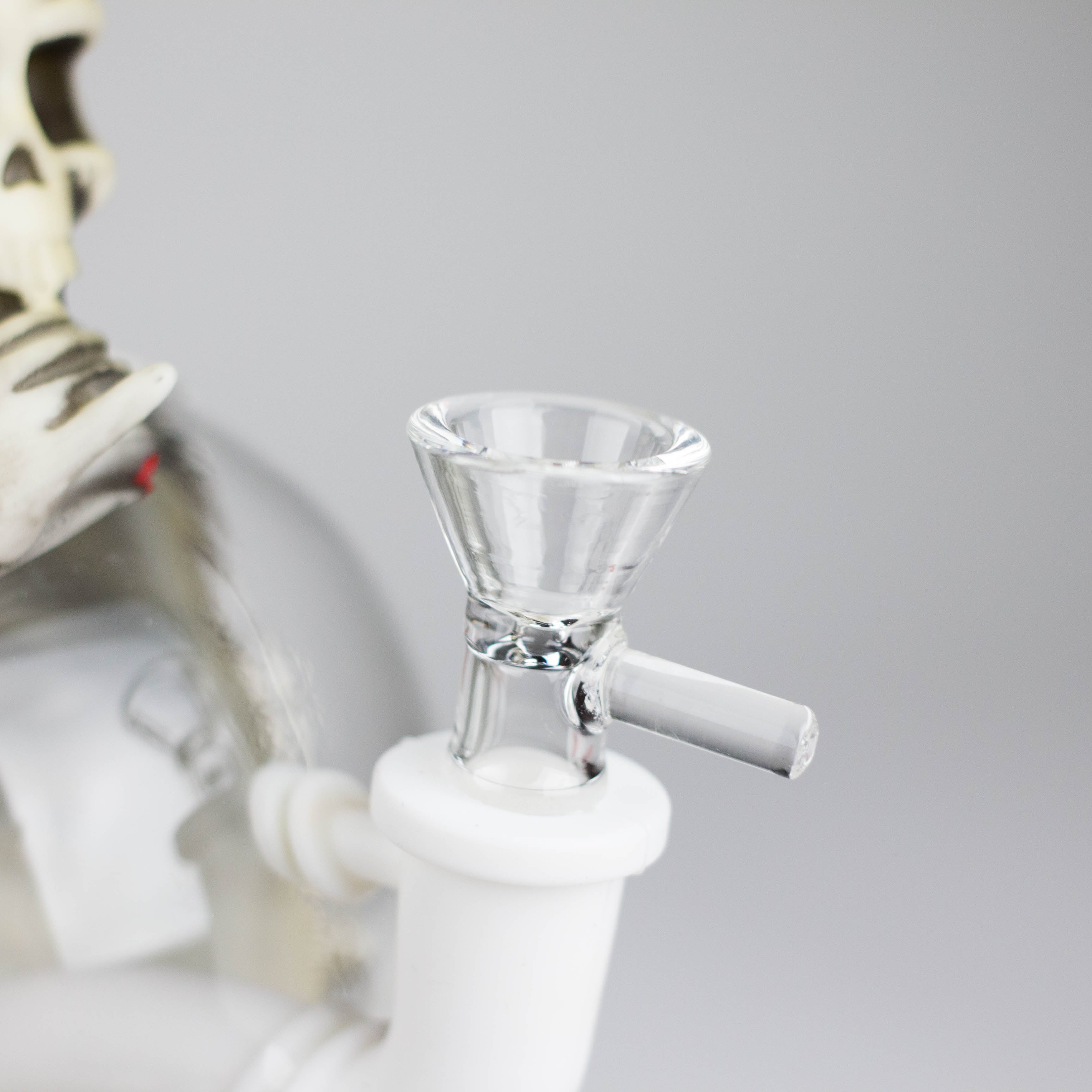 5.8" Resin Skull man Water pipe