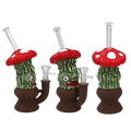 8″ Enameled Mushroom Bong [SMKZ165]