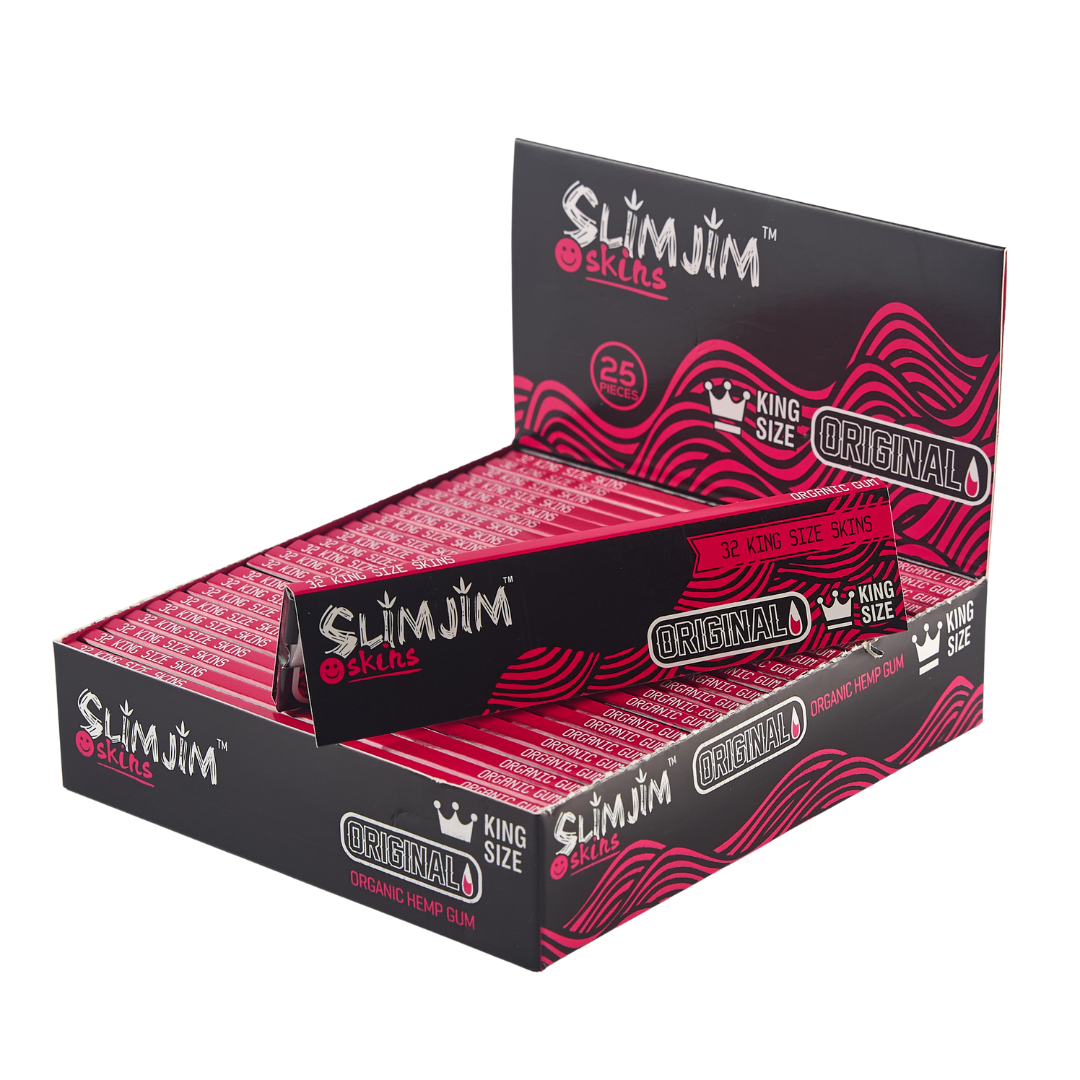 Slimjim - King Size Skins – Box of 25 Packs
