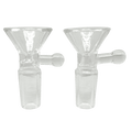 14mm Clear High Quality Glass Bowl - Clear (CC59)