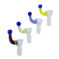 Color Handle Glass Bowl - Assorted (CC489)