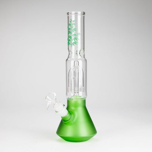 12" Beaker glass water bong with Perc [GP1968]