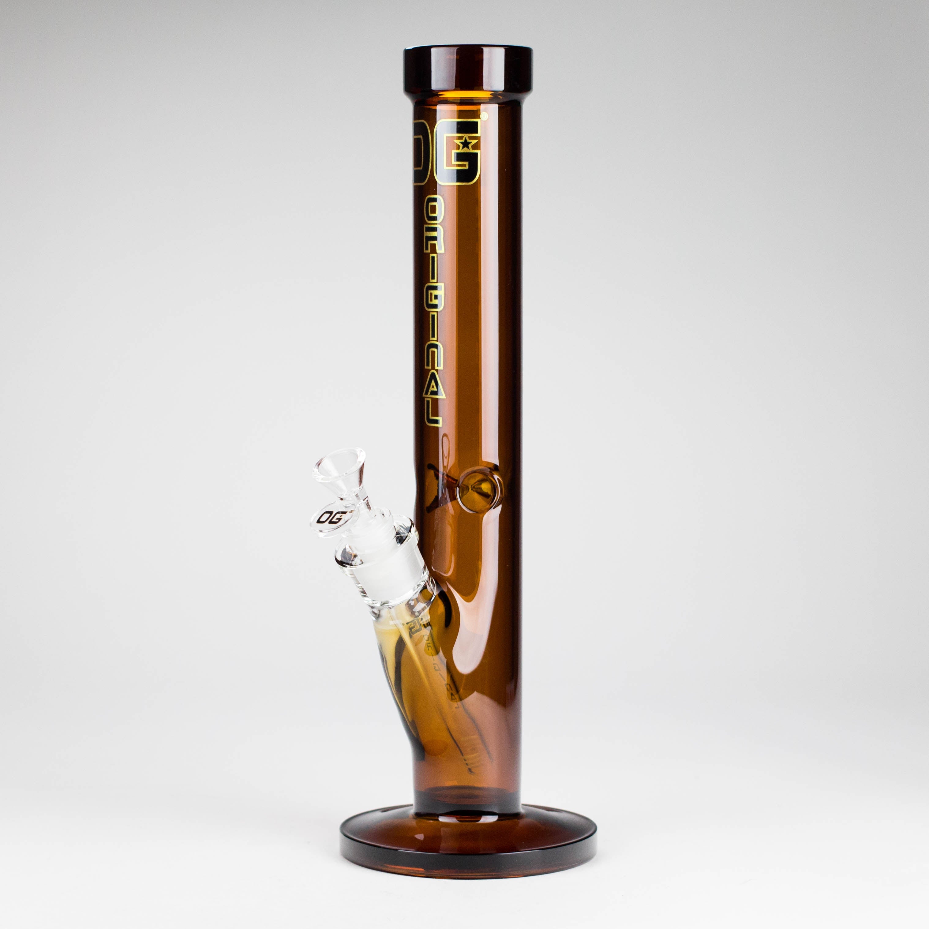 OG Original | 14" Full Colour Straight Tube Glass Water Bong [OG 391]