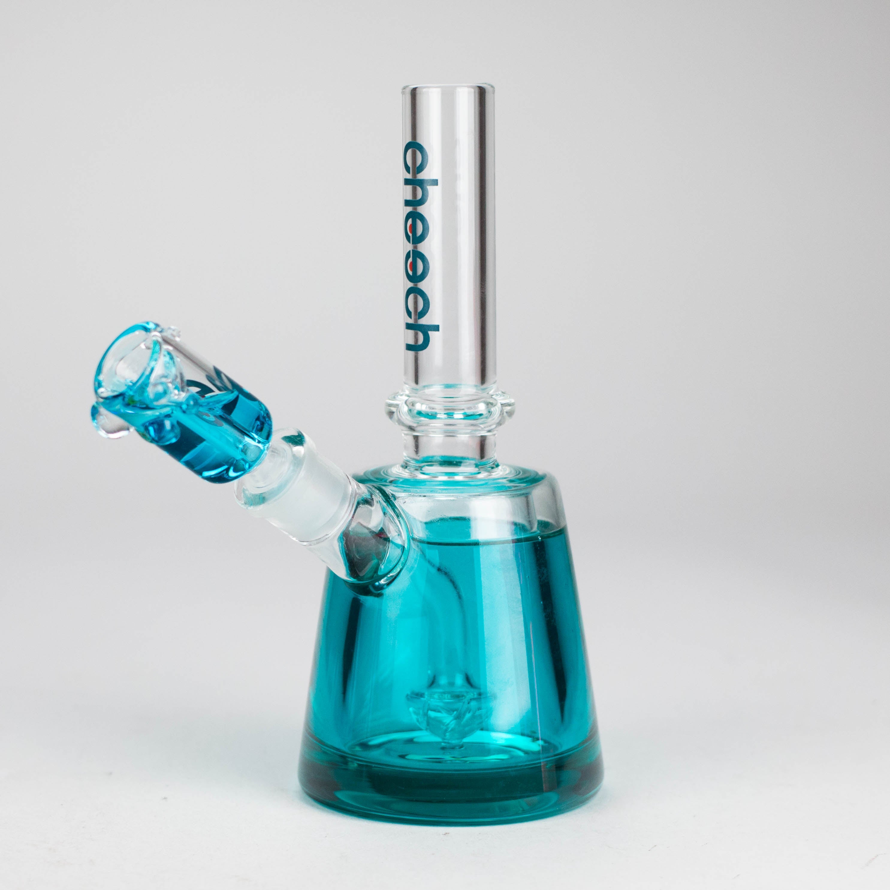 Cheech Glass  | 8" Freezable Barrel Mouth Rig [HR-GY79]