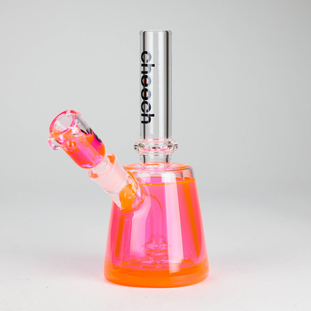 Cheech Glass  | 8" Freezable Barrel Mouth Rig [HR-GY79]