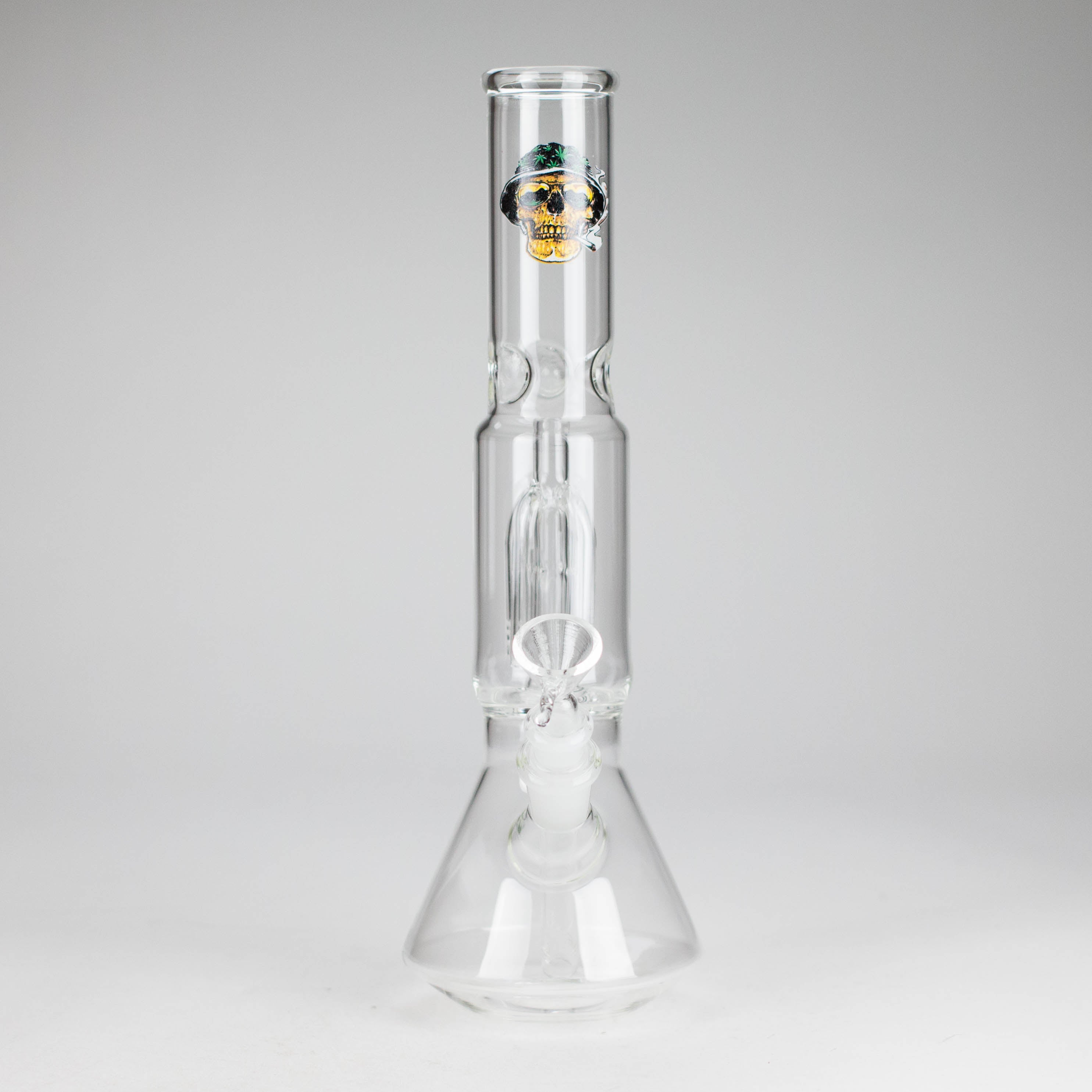 12" Beaker glass water bong with Perc [GP1968]