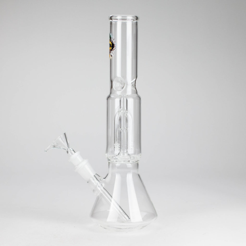 12" Beaker glass water bong with Perc [GP1968]