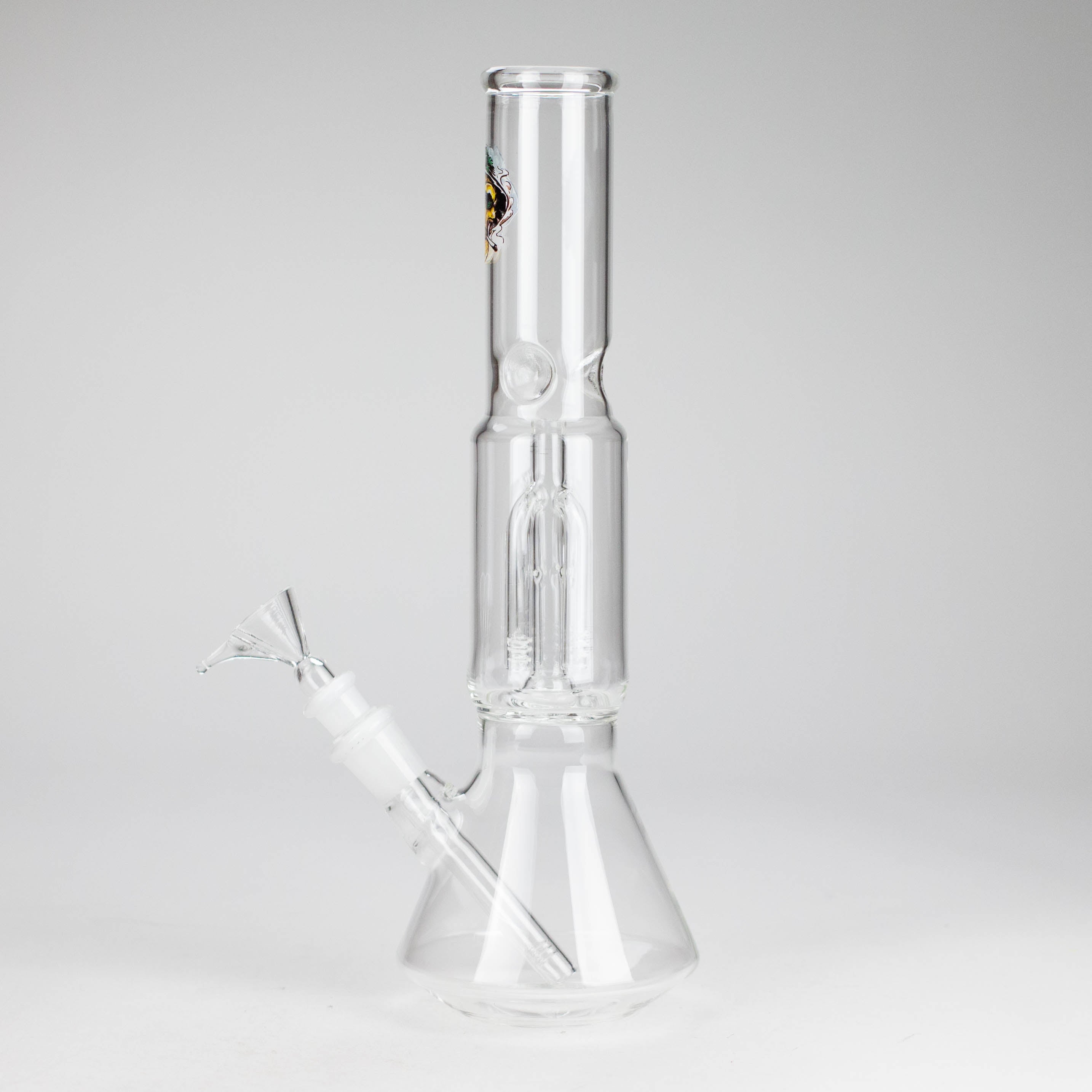 12" Beaker glass water bong with Perc [GP1968]