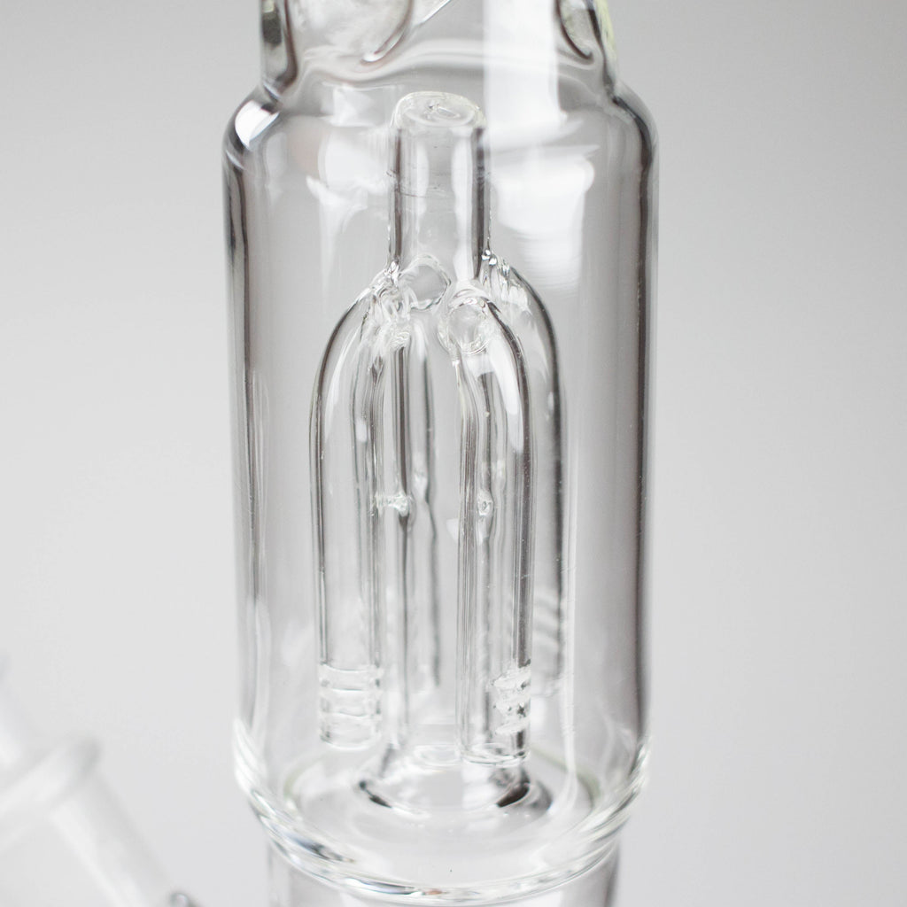 12" Beaker glass water bong with Perc [GP1968]