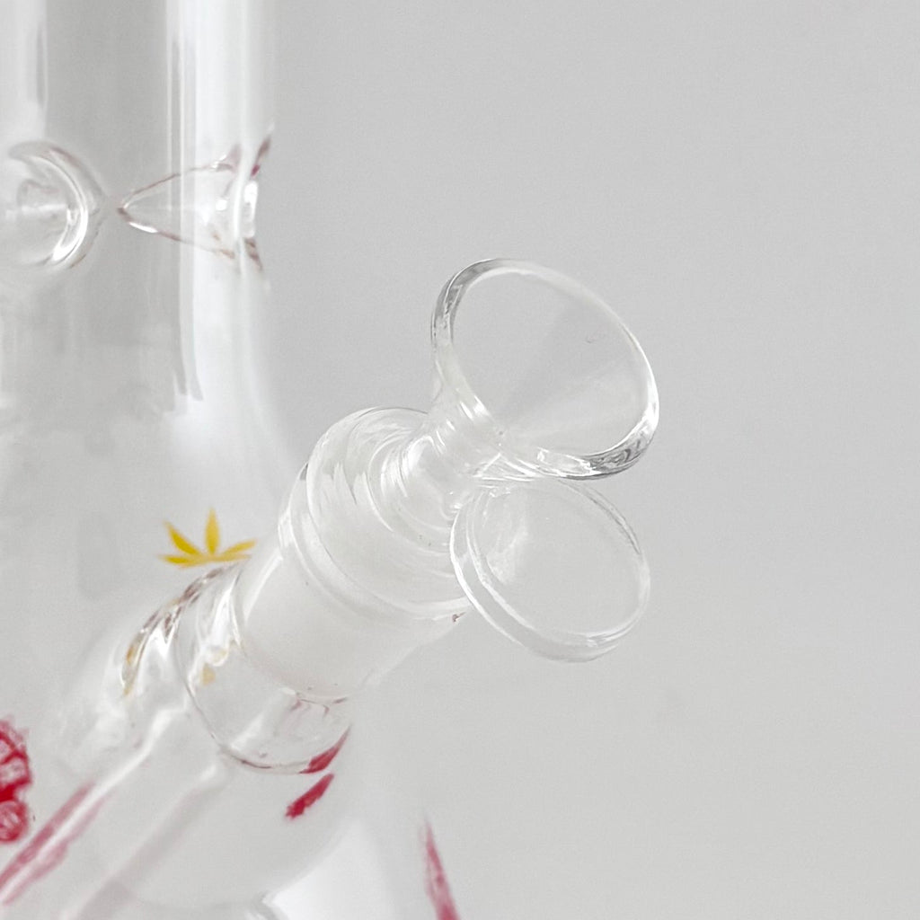 12" Toronto-Themed Beaker Bongs – 4mm Thick Glass