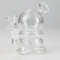 5" Solid Color Electroplate Glass Bong