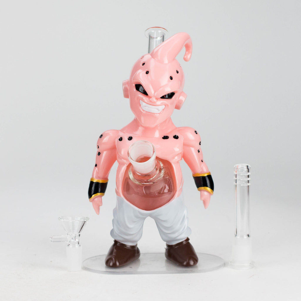 OG Original | 8″ Sassy Alien Vinyl & Glass Water Pipe (SWP-1191)