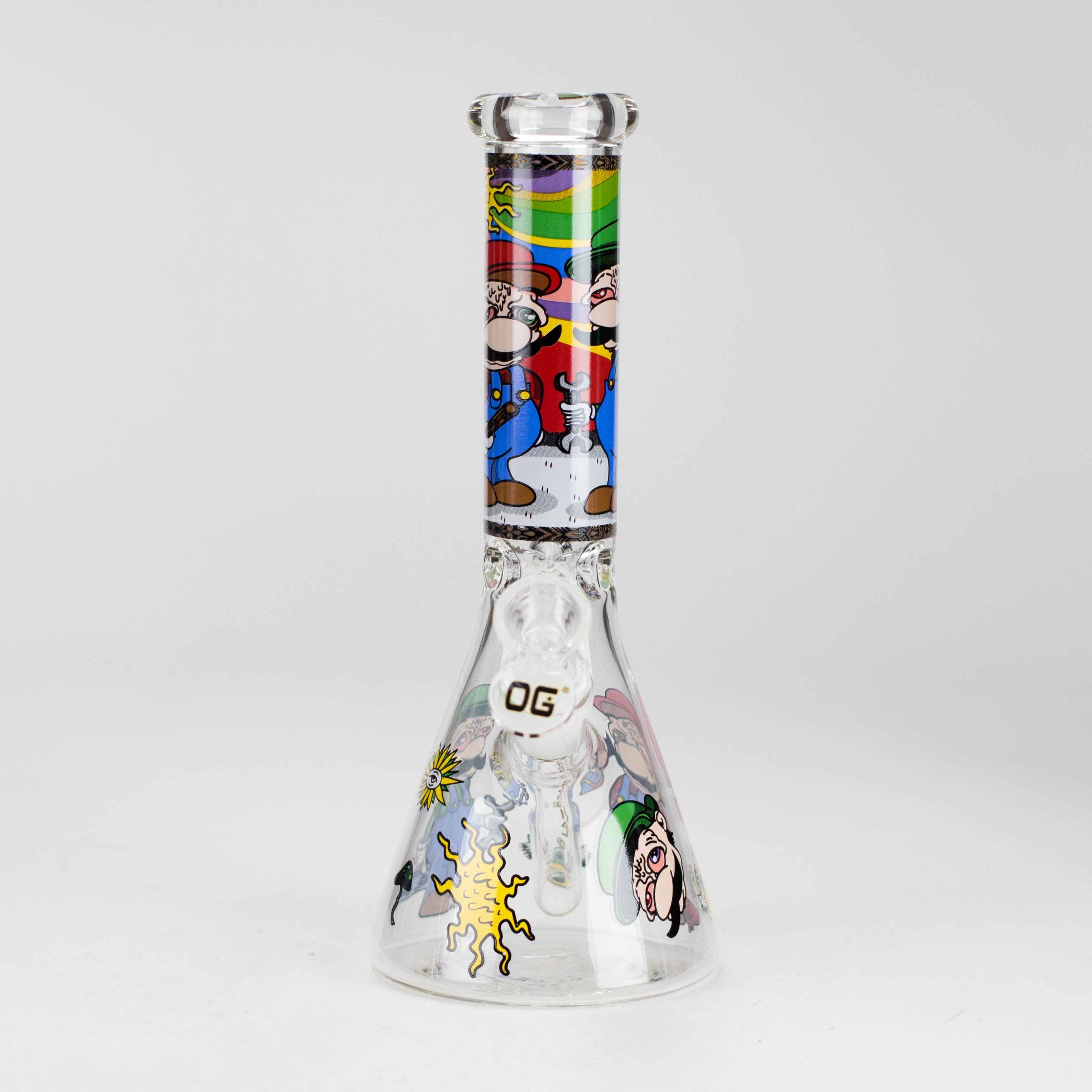 OG Original | 10″ Funky Decal Bongs (OG702) – Assorted