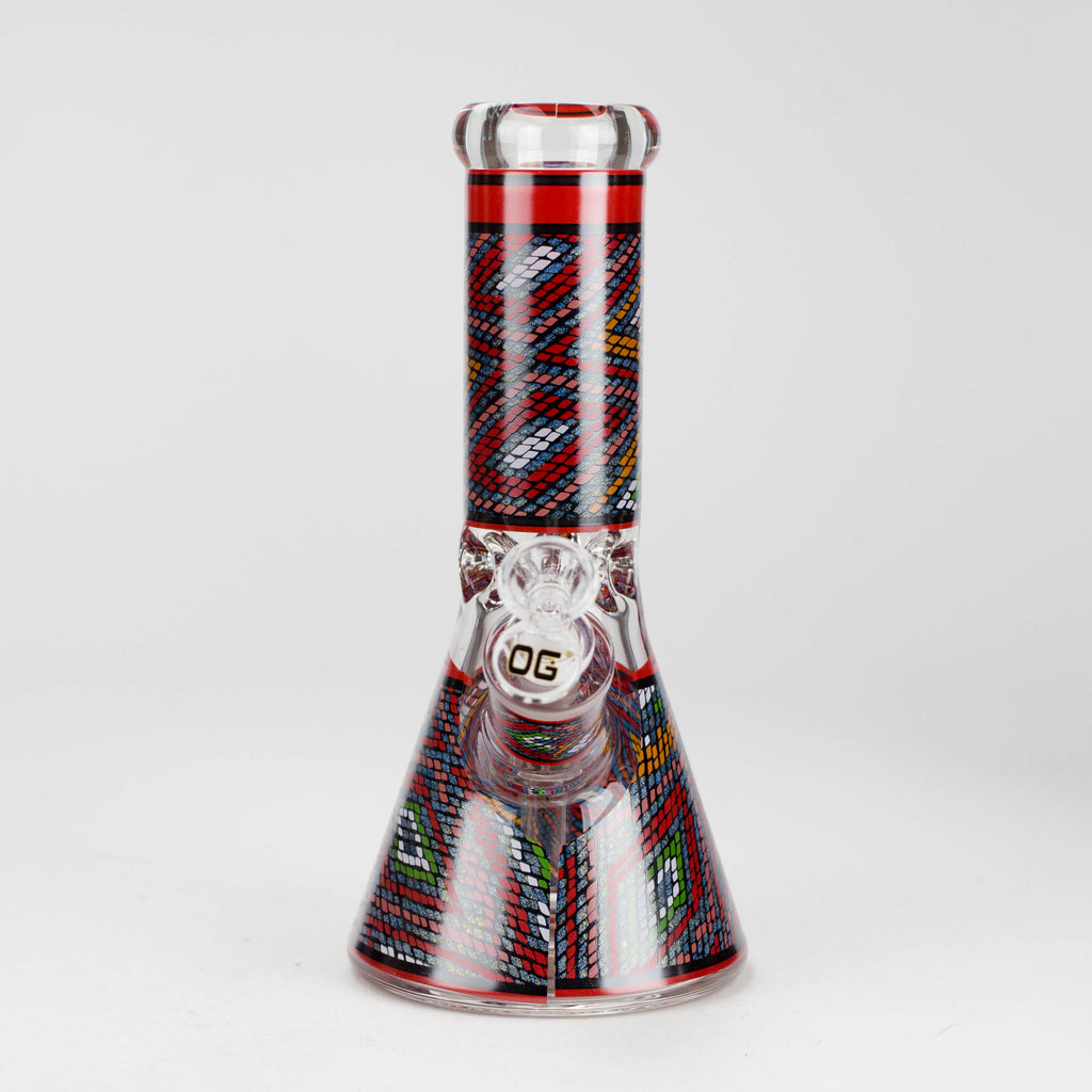 OG Original | 9″ 9 mm Mosaic Pattern Water Pipe (OG701)