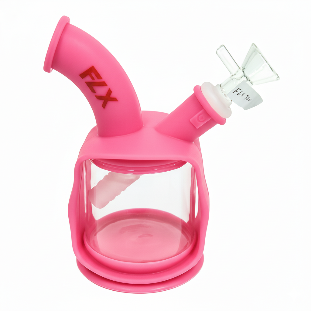 FLX | G700 - 6" Silicone Dekatron Bong