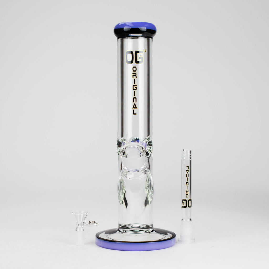 OG Original | 12" 9mm Straight Tube Bong (OG-653)