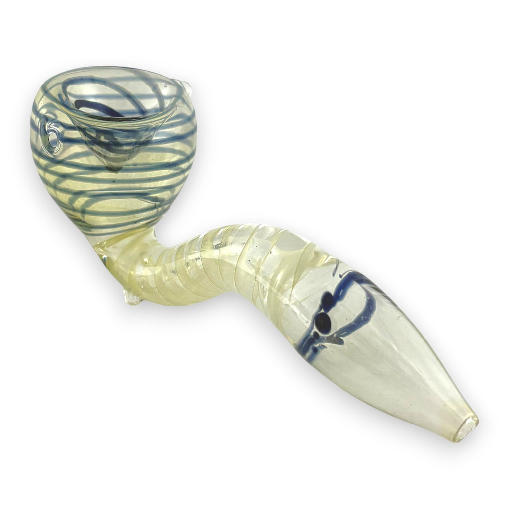 4" Spiral Sherlock Glass Pipe-2CT