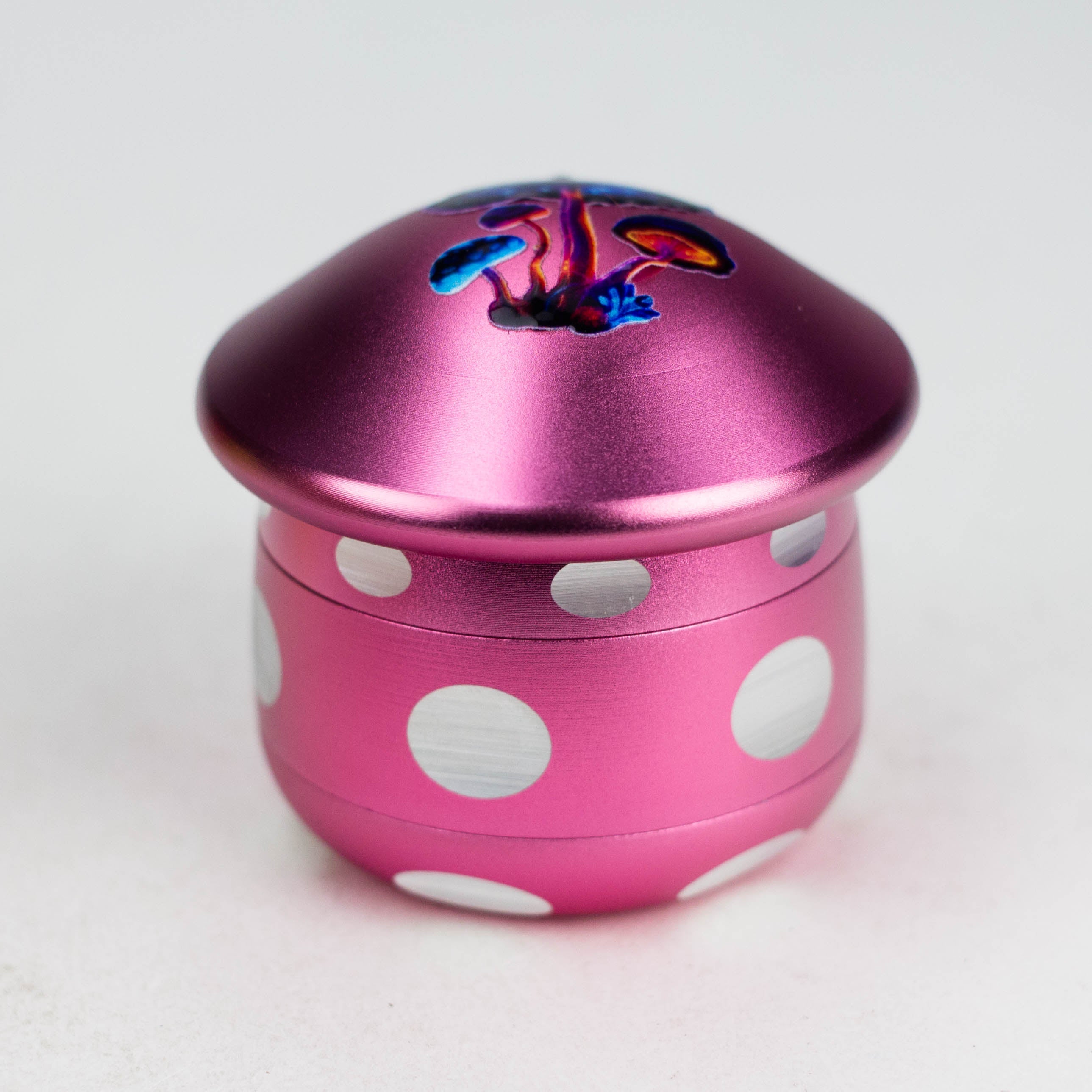Aluminum Mushroom Grinder 4 Layers