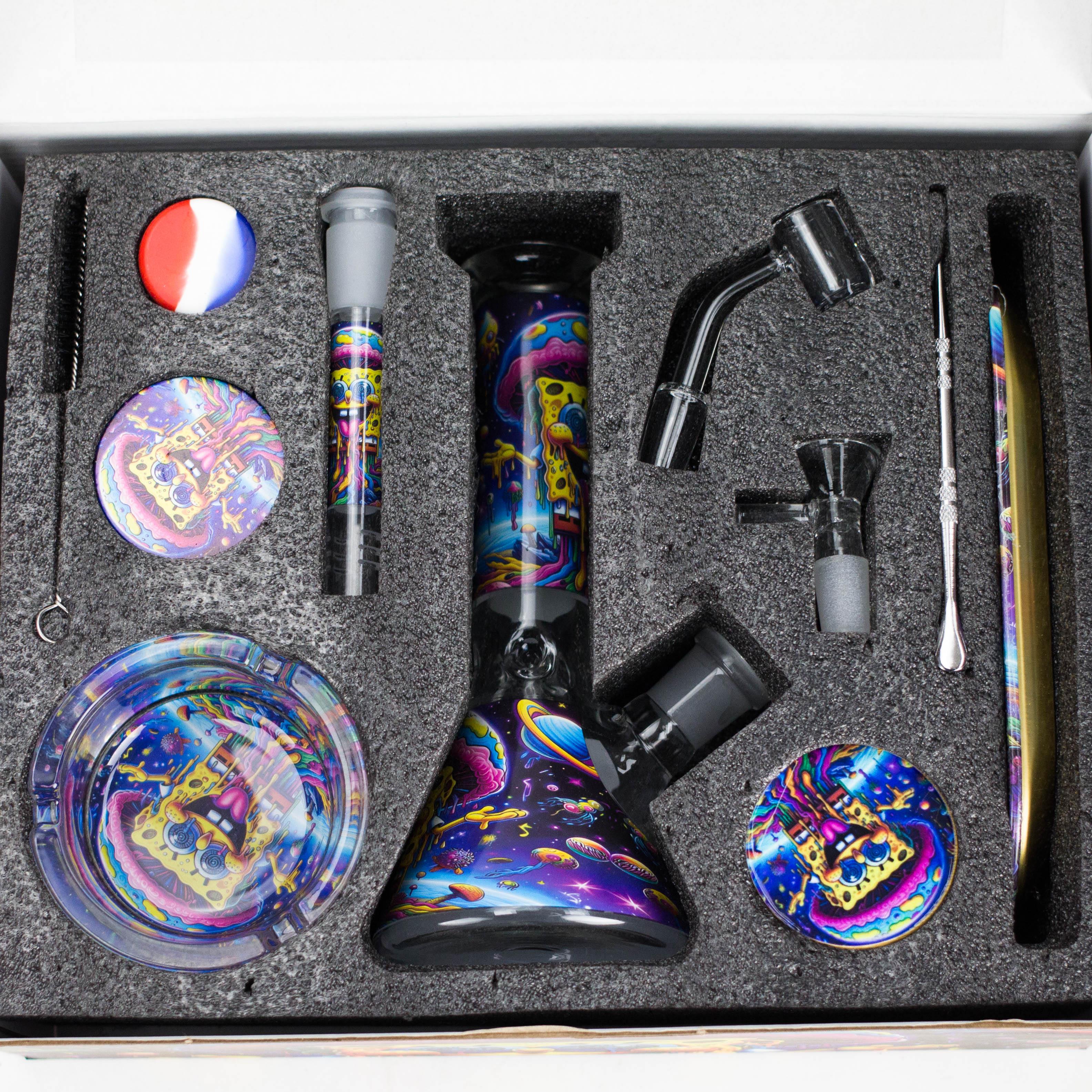 10-in-1 Smoke Set Complete Smoking Kit
