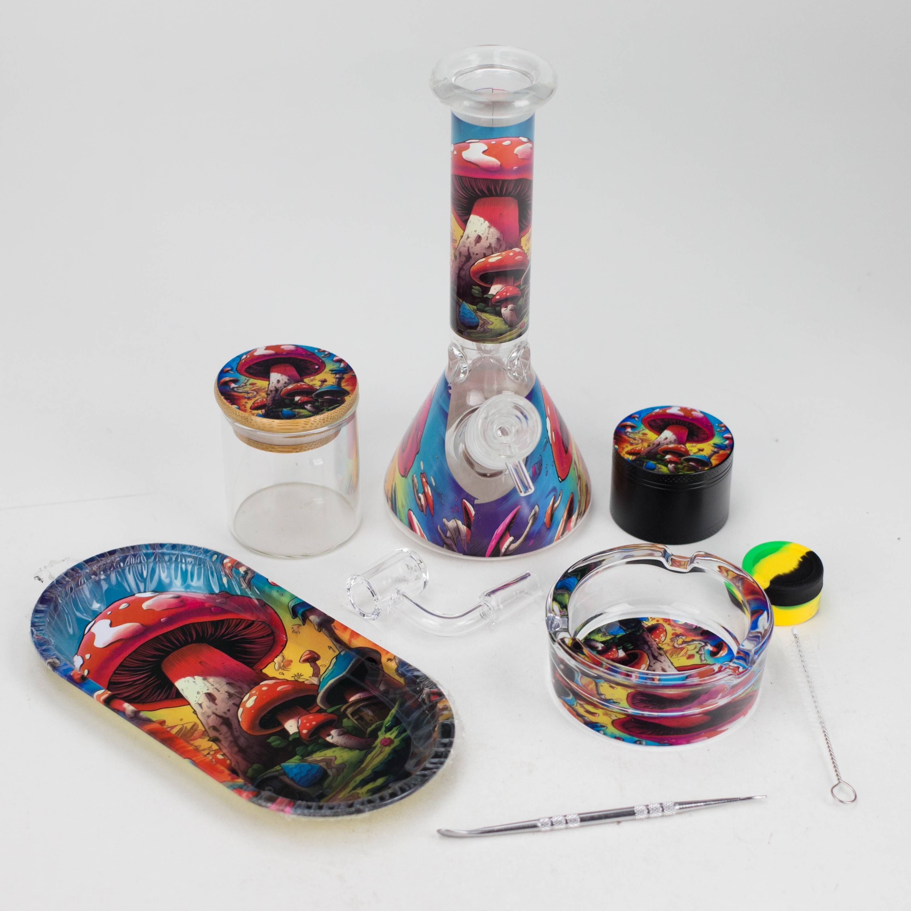 10-in-1 Smoke Set Complete Smoking Kit