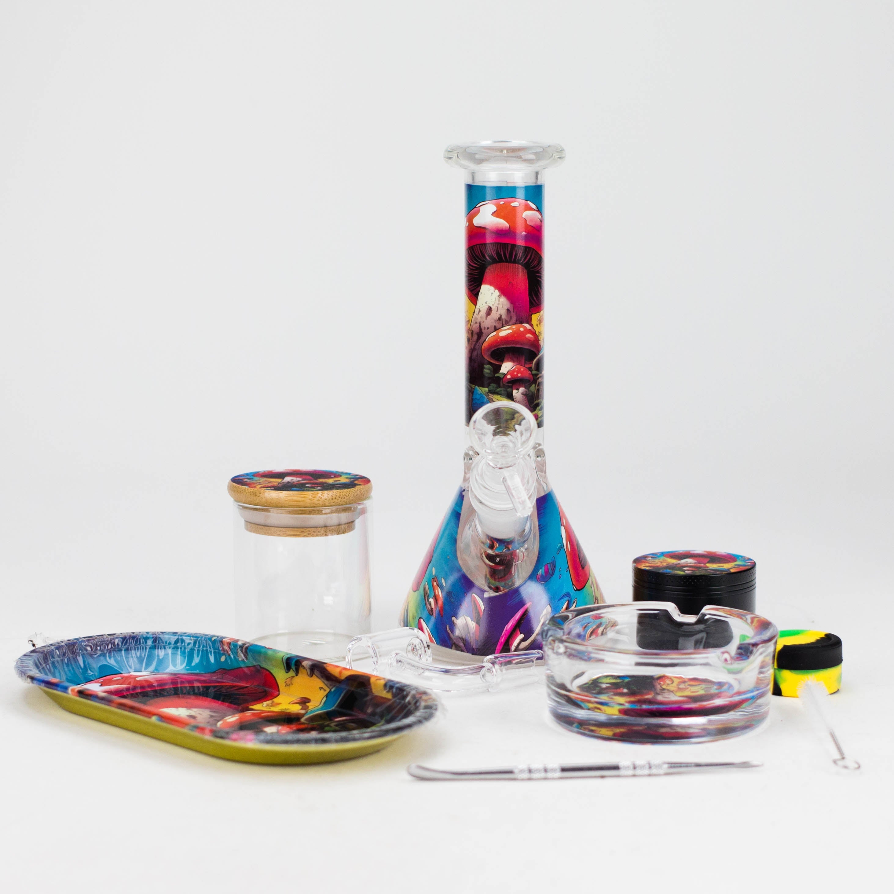 10-in-1 Smoke Set Complete Smoking Kit