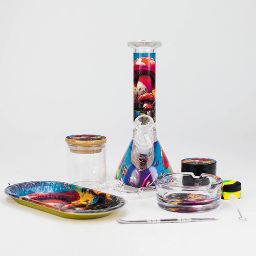 10-in-1 Smoke Set Complete Smoking Kit