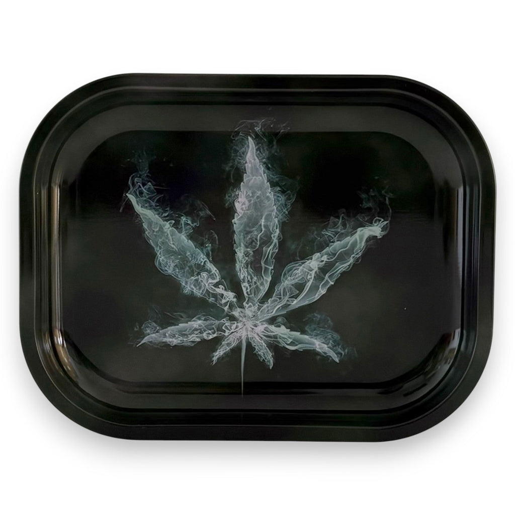 HighVibe 420 Leaf Metal Rolling Trays