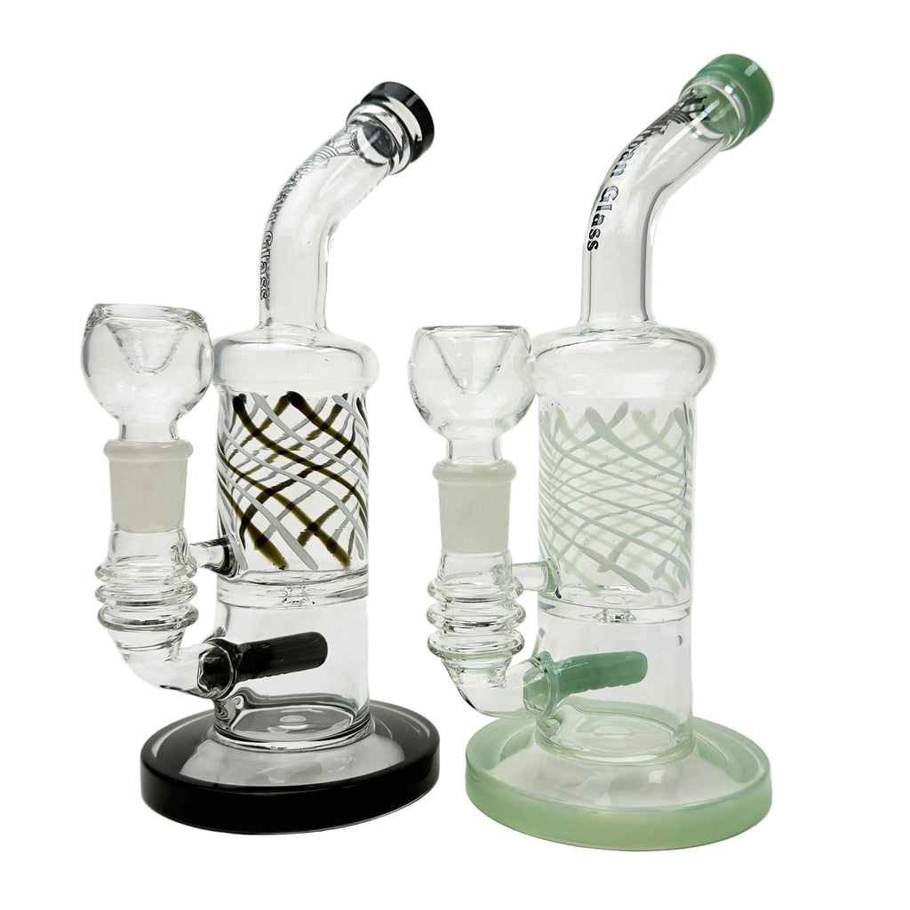 10" Glass Bong with Inline Diffuser