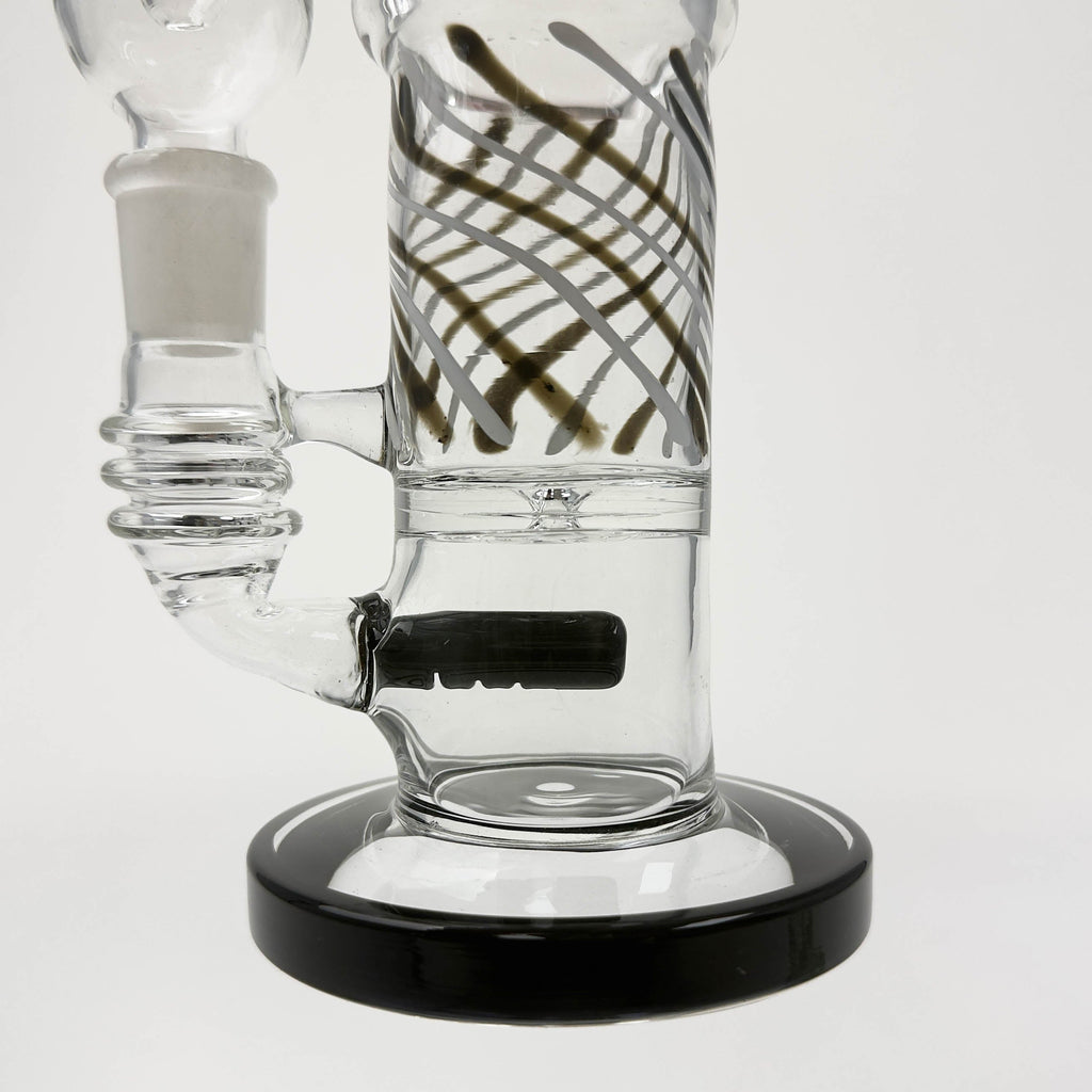 10" Glass Bong with Inline Diffuser