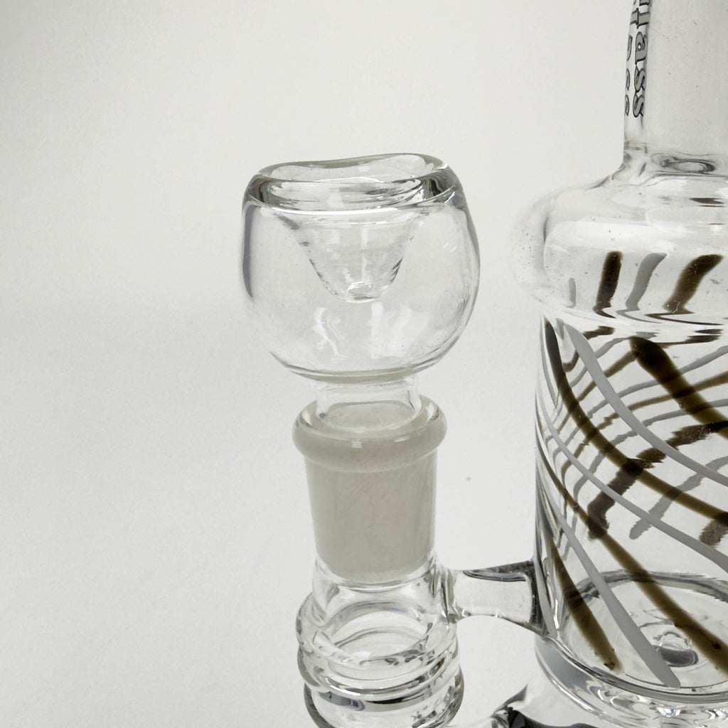 10" Glass Bong with Inline Diffuser