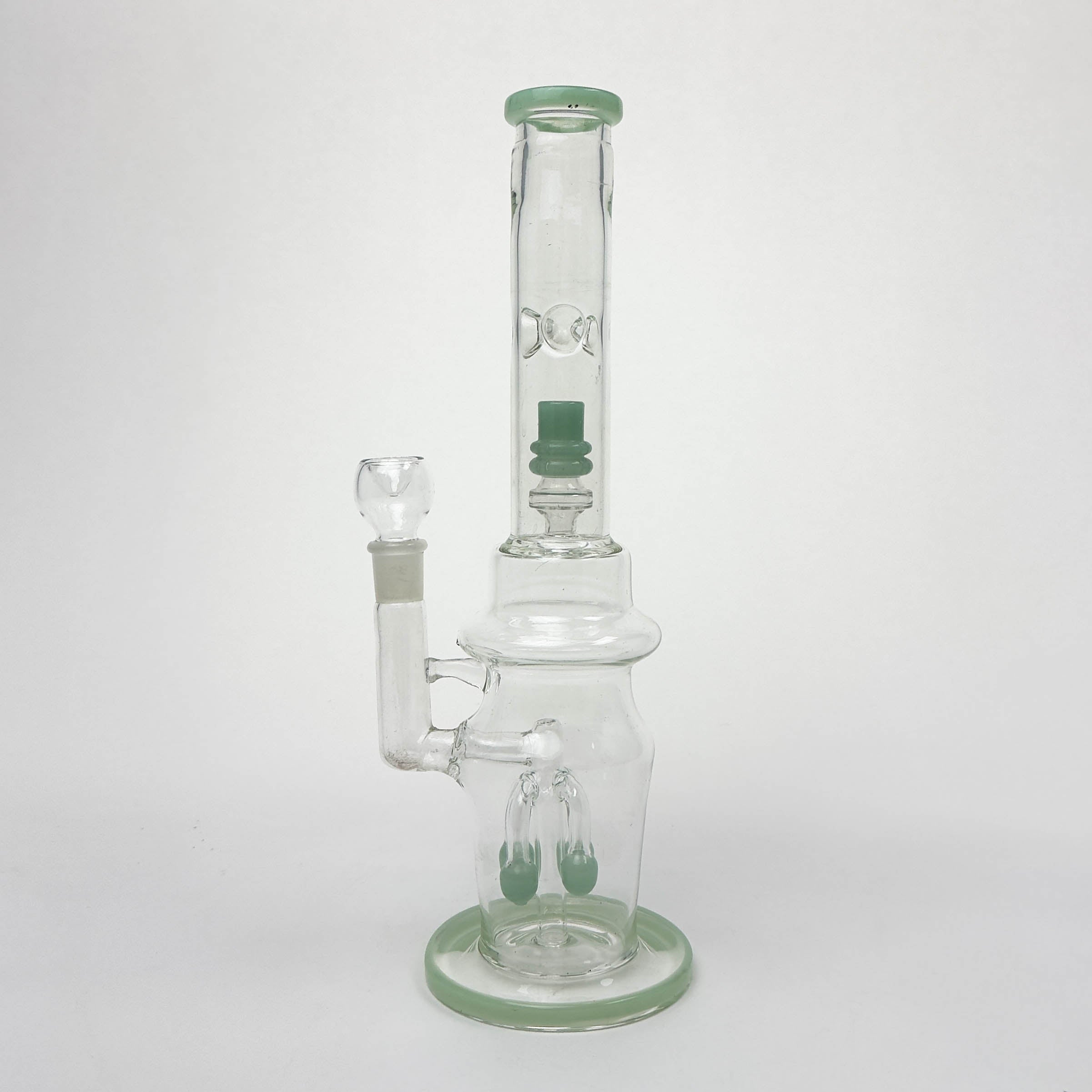 16" Raindrop Glass Water Bong with Diffuser & Percolator
