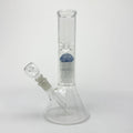 10" Tree Perc Beaker Glass Bong