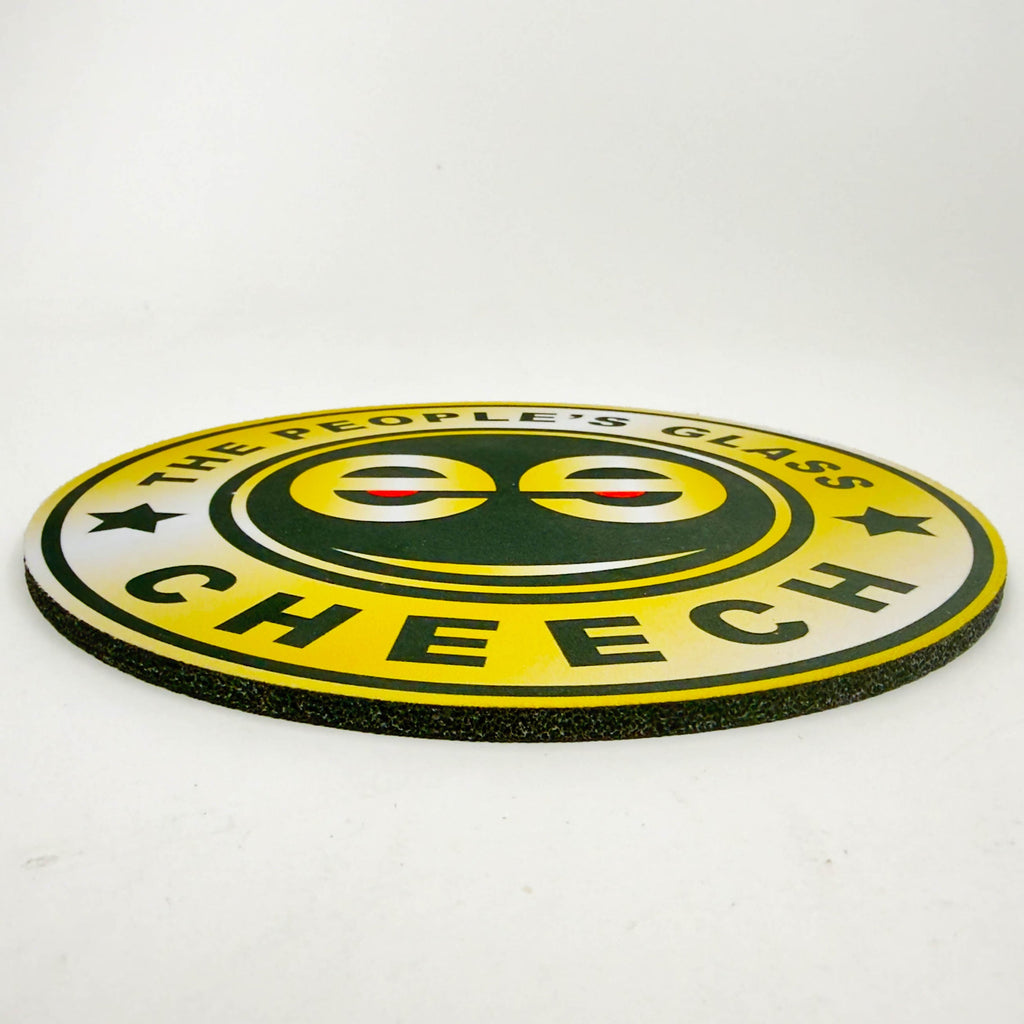 Cheech | 8" Golden Colour Round Dab Mat