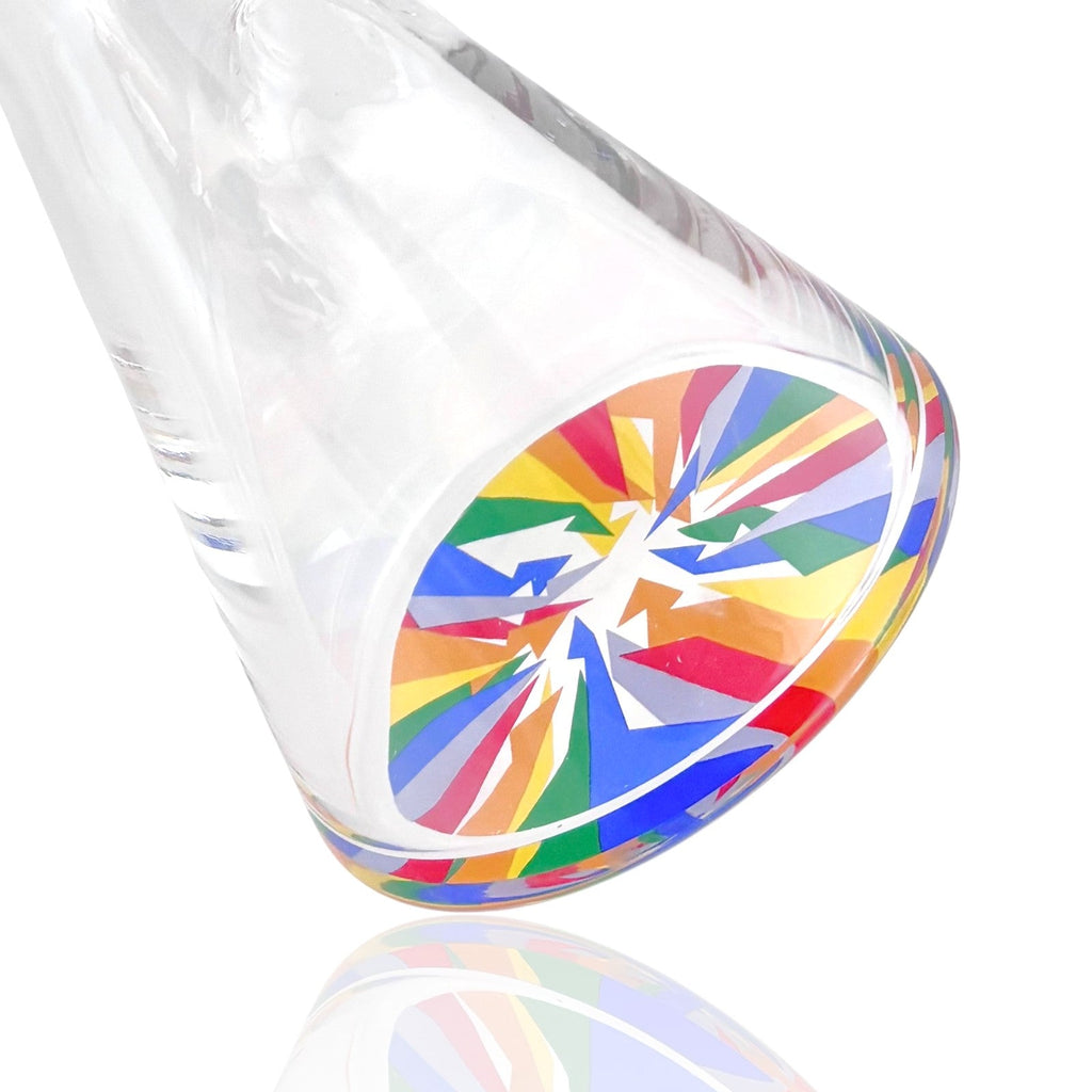 Wellcann | HeavyShield 17" Premium Beaker Bong – 7mm Thick Glass Reinforced Base